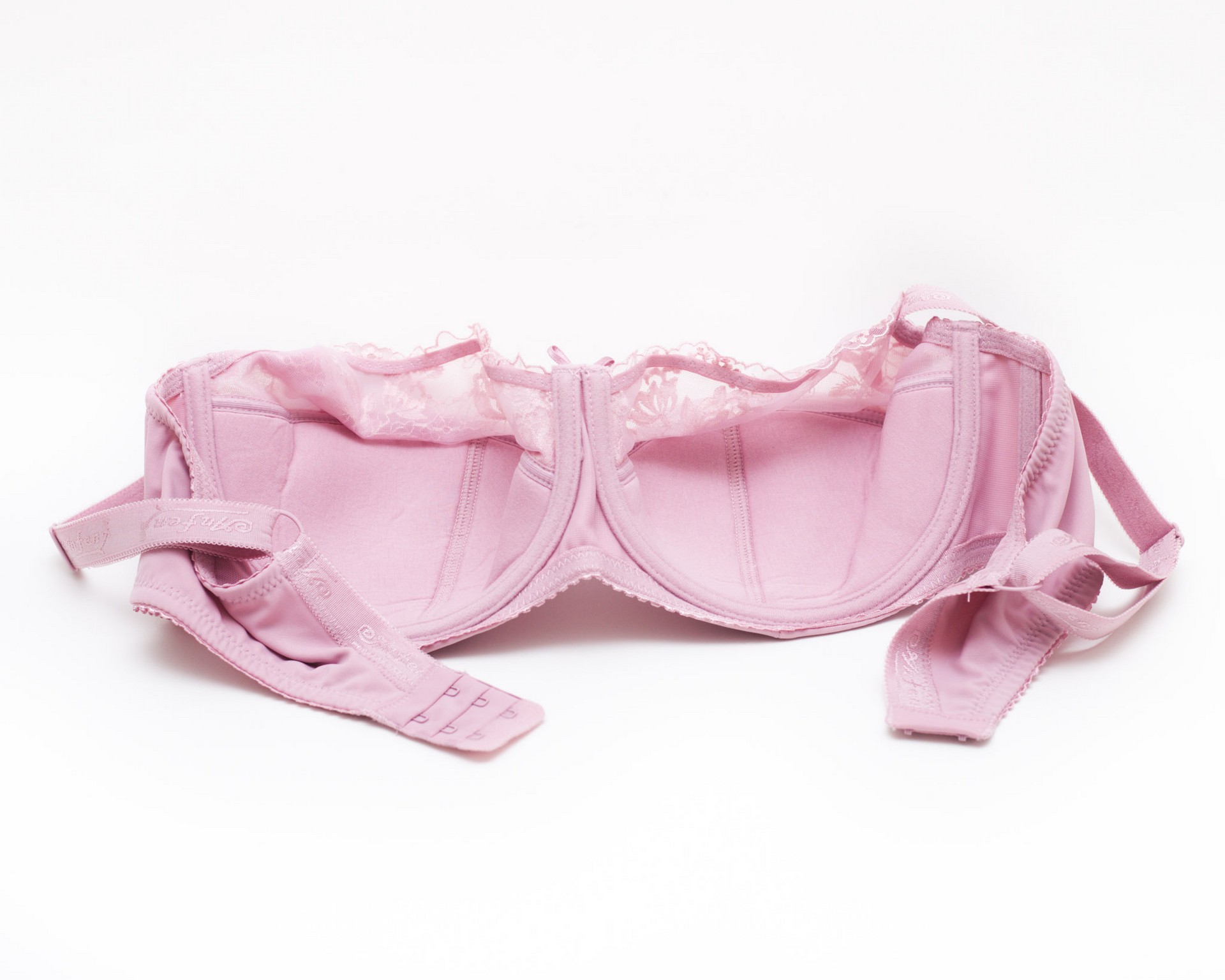 Бюстгальтер с вышивкой Anfen 5-705 пудра 5-705-2