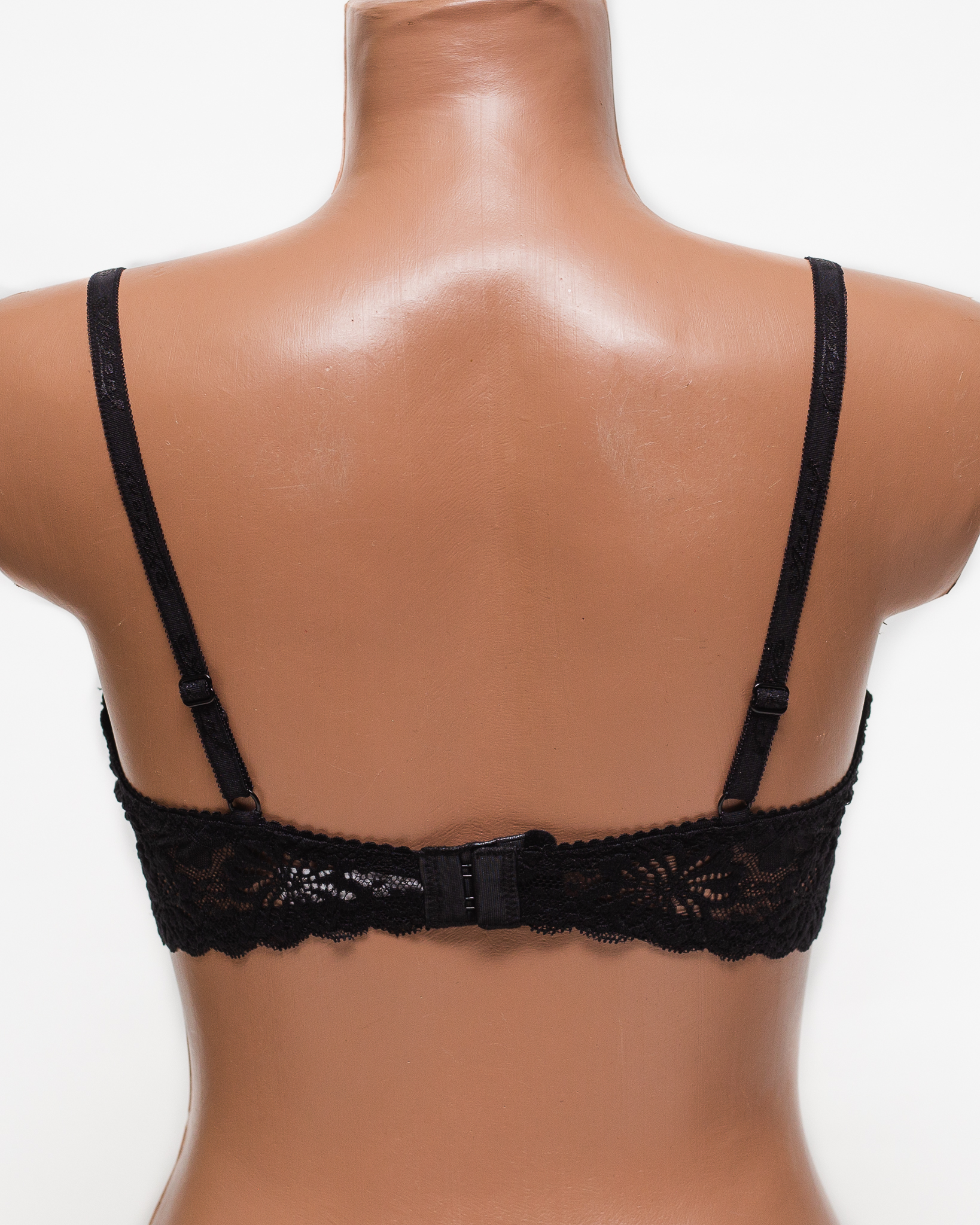 Бюстгальтер кружевной с мягкой чашкой Anfen 833 черный 833-1