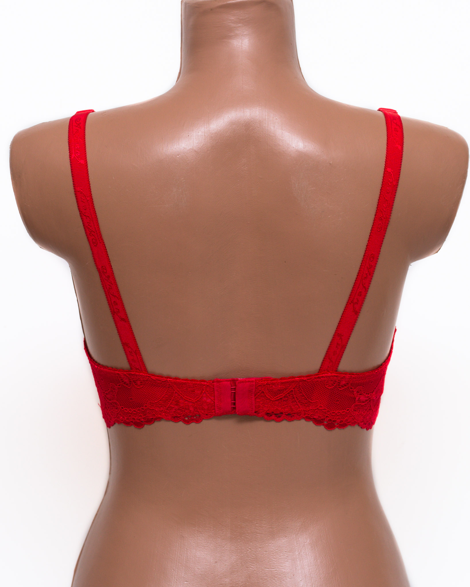 Бюстгальтер мереживна м'яка чашка Anfen 919 червоний 919-6