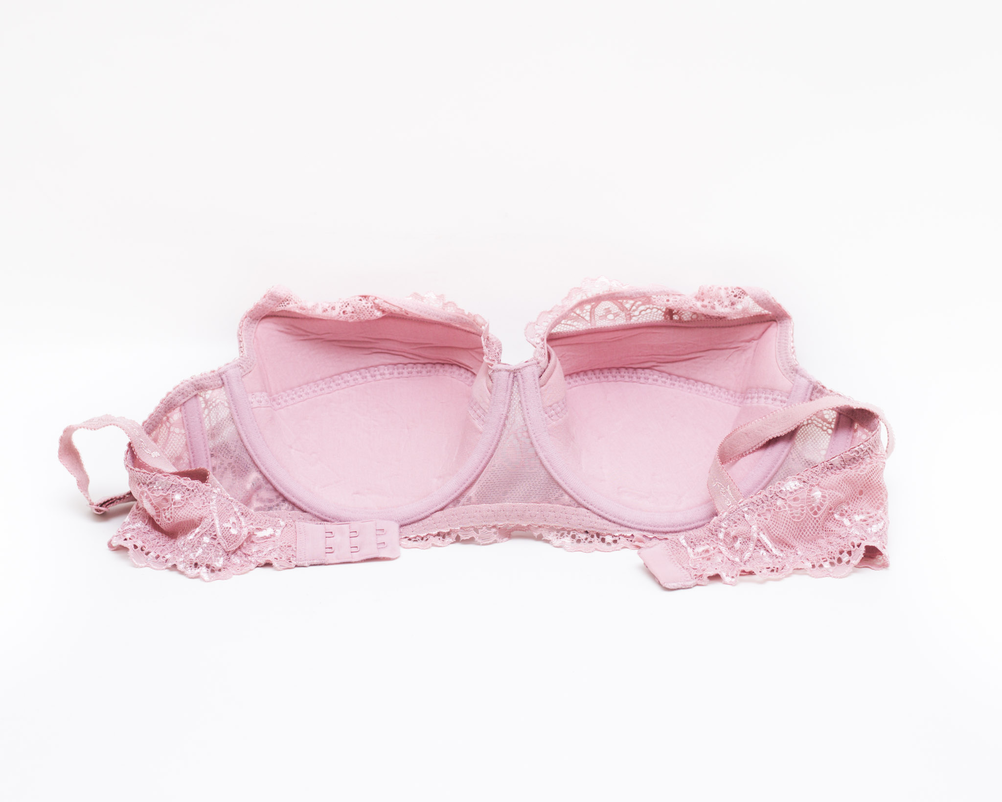 Бюстгальтер мереживна м'яка чашка Anfen 919 пудра 919-7