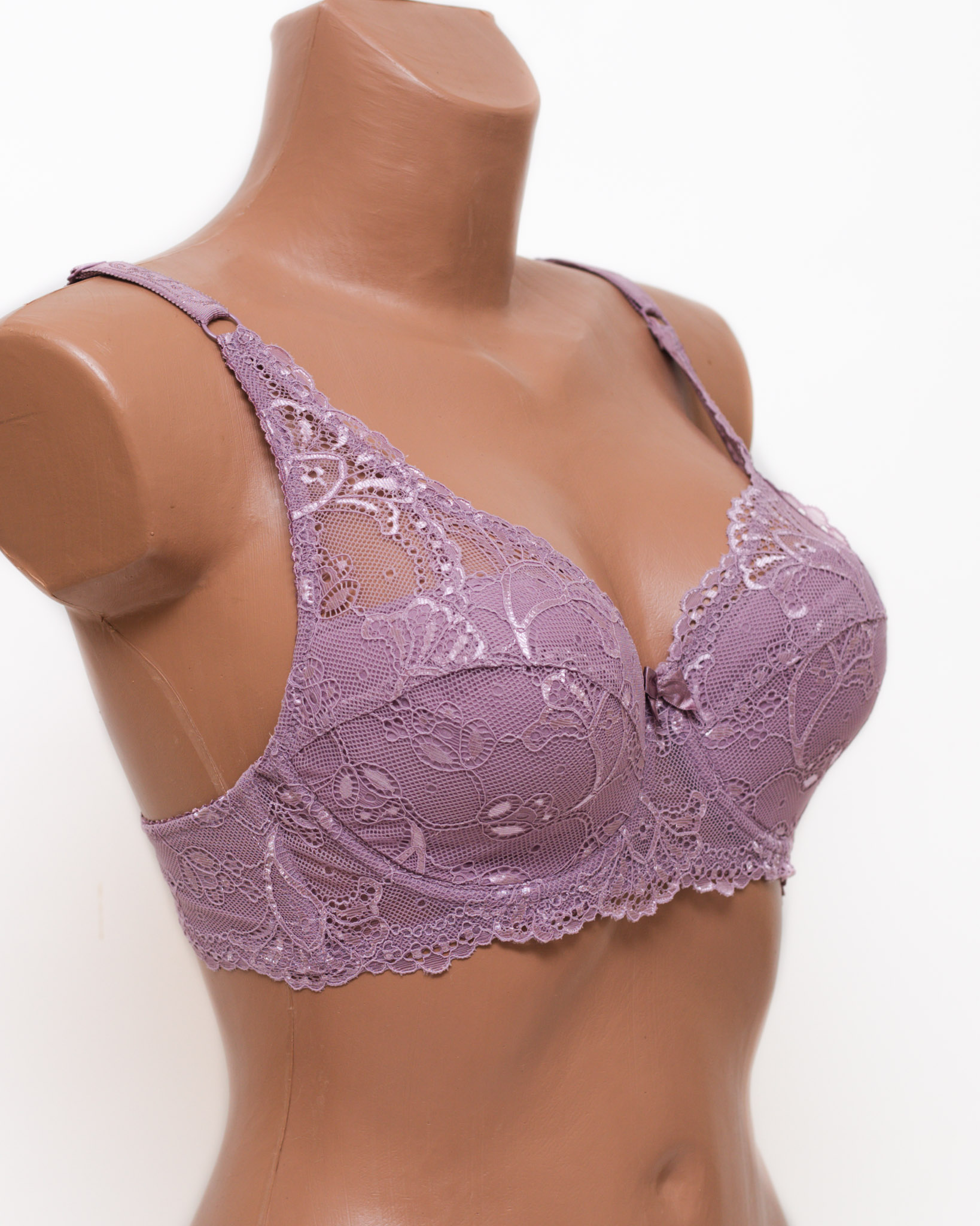 Бюстгальтер мереживна м'яка чашка Anfen 919 мокко 919-8