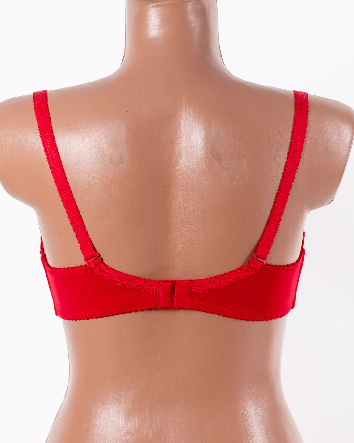 Бюстгальтер мереживний з м'якою чашкою Anfen 3-249 червоний 3-249-2