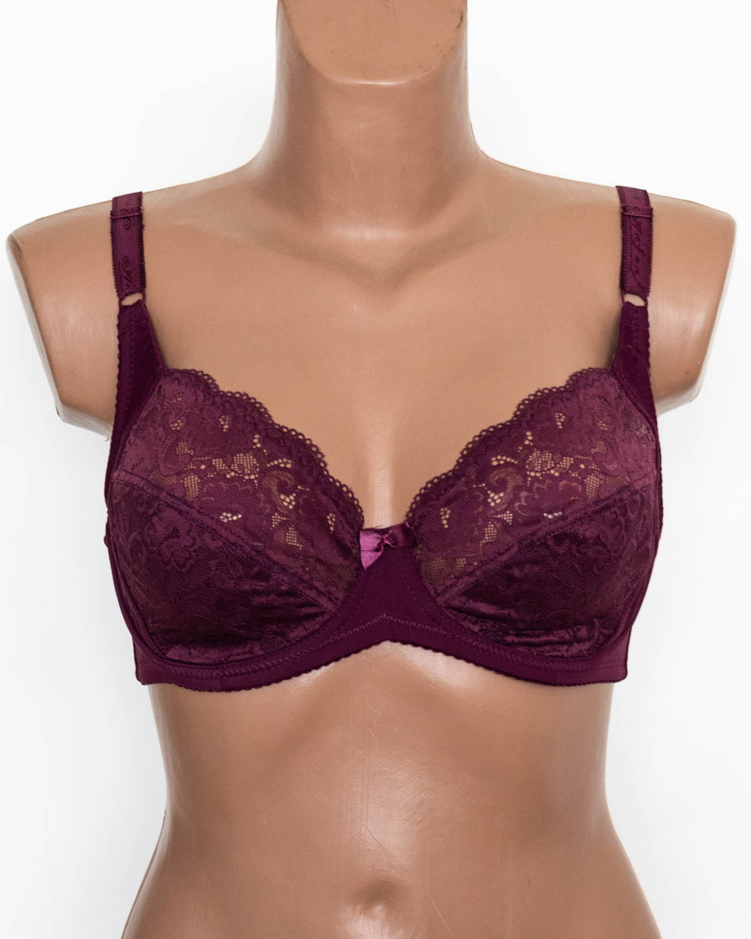 Бюстгальтер з м'якою чашкою Anfen 3-470 марсала 3-470-12