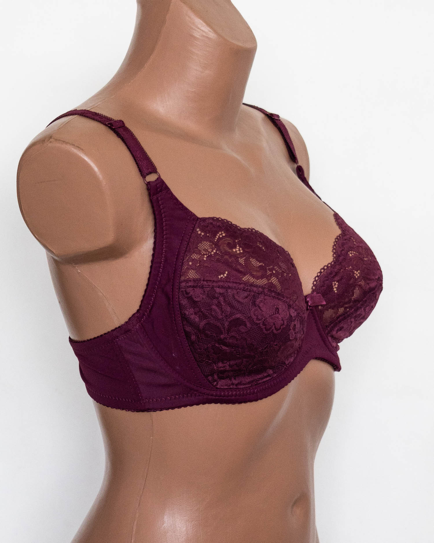 Бюстгальтер з м'якою чашкою Anfen 3-470 марсала 3-470-12