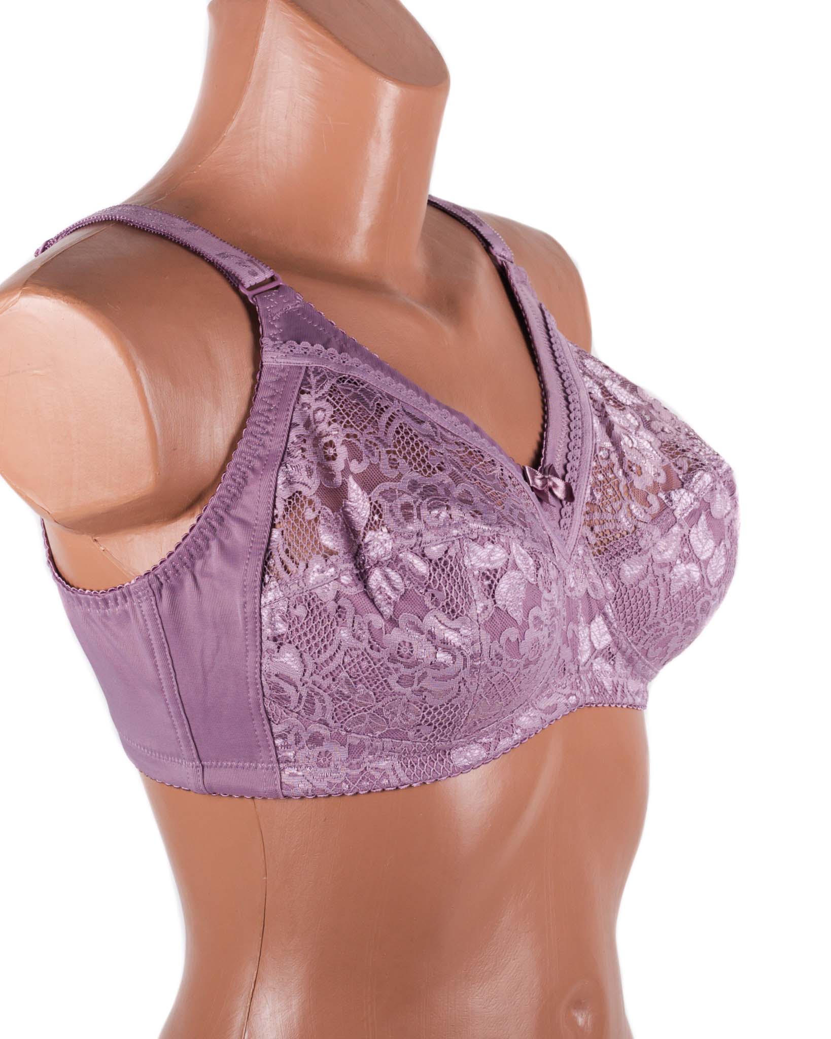 Бюстгальтер мереживний без кісточок Anfen 4-265 мокко 4-265-1