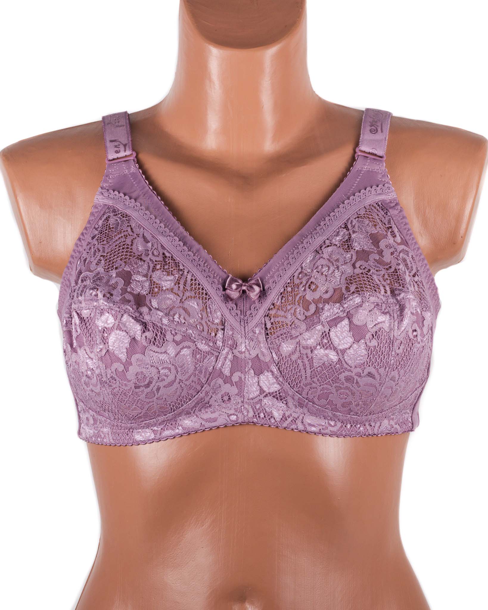 Бюстгальтер мереживний без кісточок Anfen 4-265 мокко 4-265-1