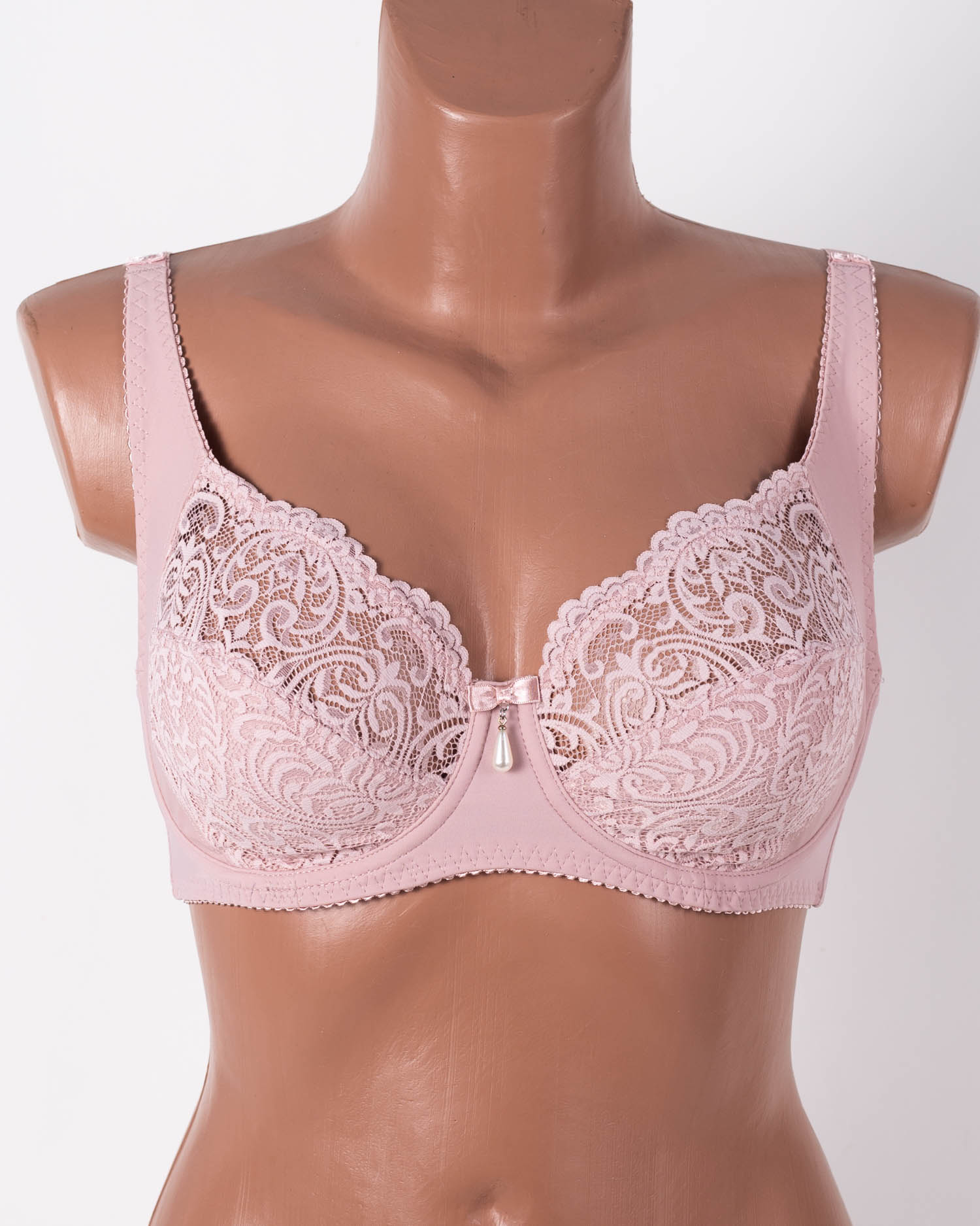 Бюстгальтер з м'якою чашкою Anfen 4-912 світла пудра 4-912-9