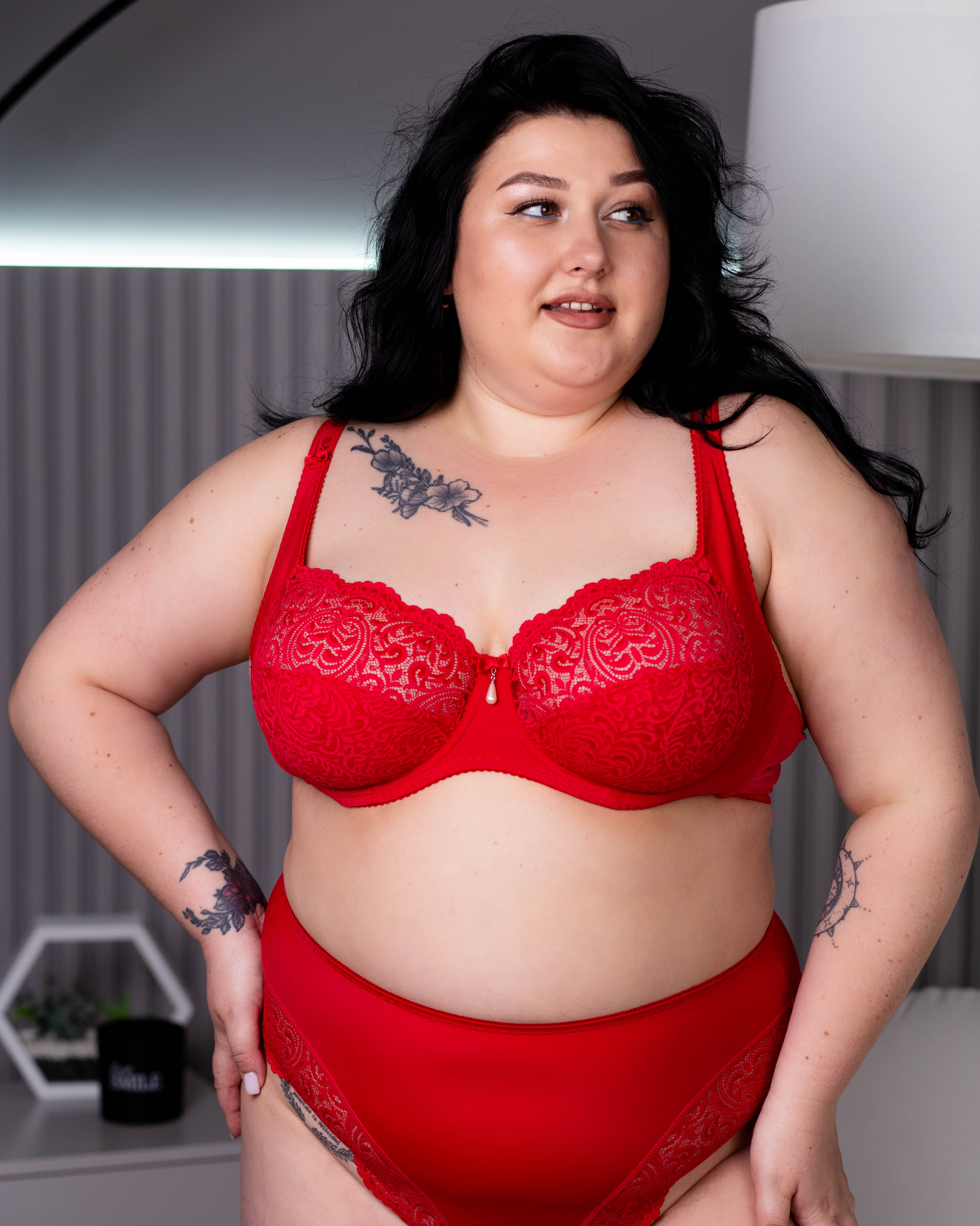 Бюстгальтер з м'якою чашкою Anfen 4-912-2 червоний 4-912-11