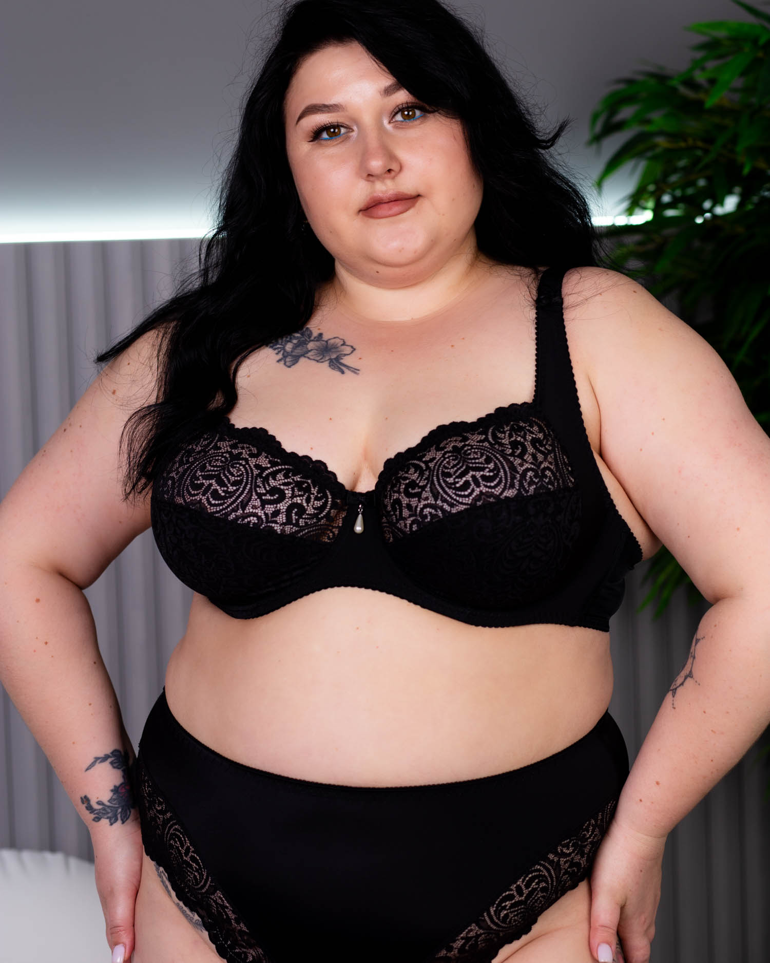 Бюстгальтер з м'якою чашкою Anfen 4-912-2 чорний 4-912-3