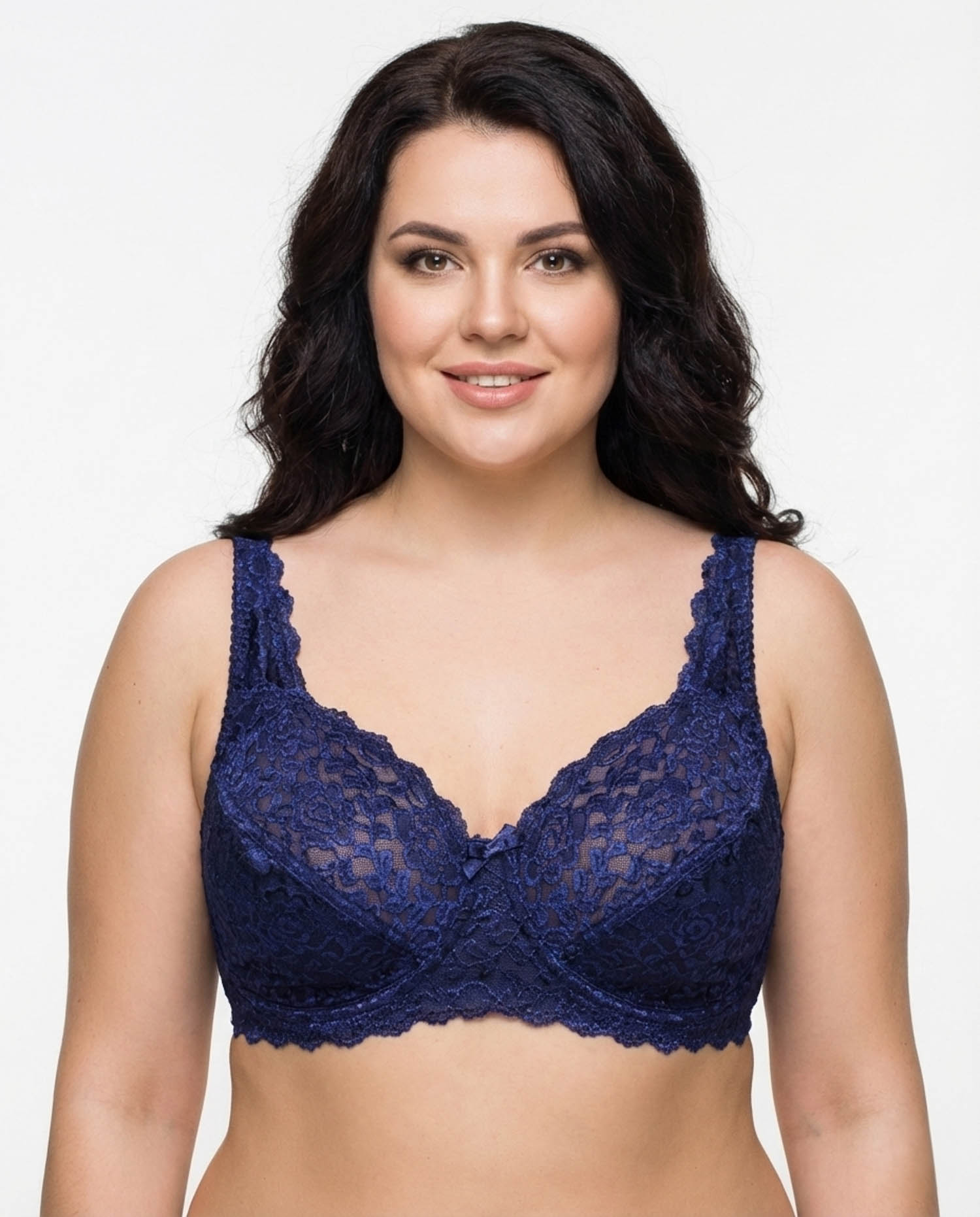 Бюстгальтер з м'якою чашкою Anfen 408-55 синій 408-55-8