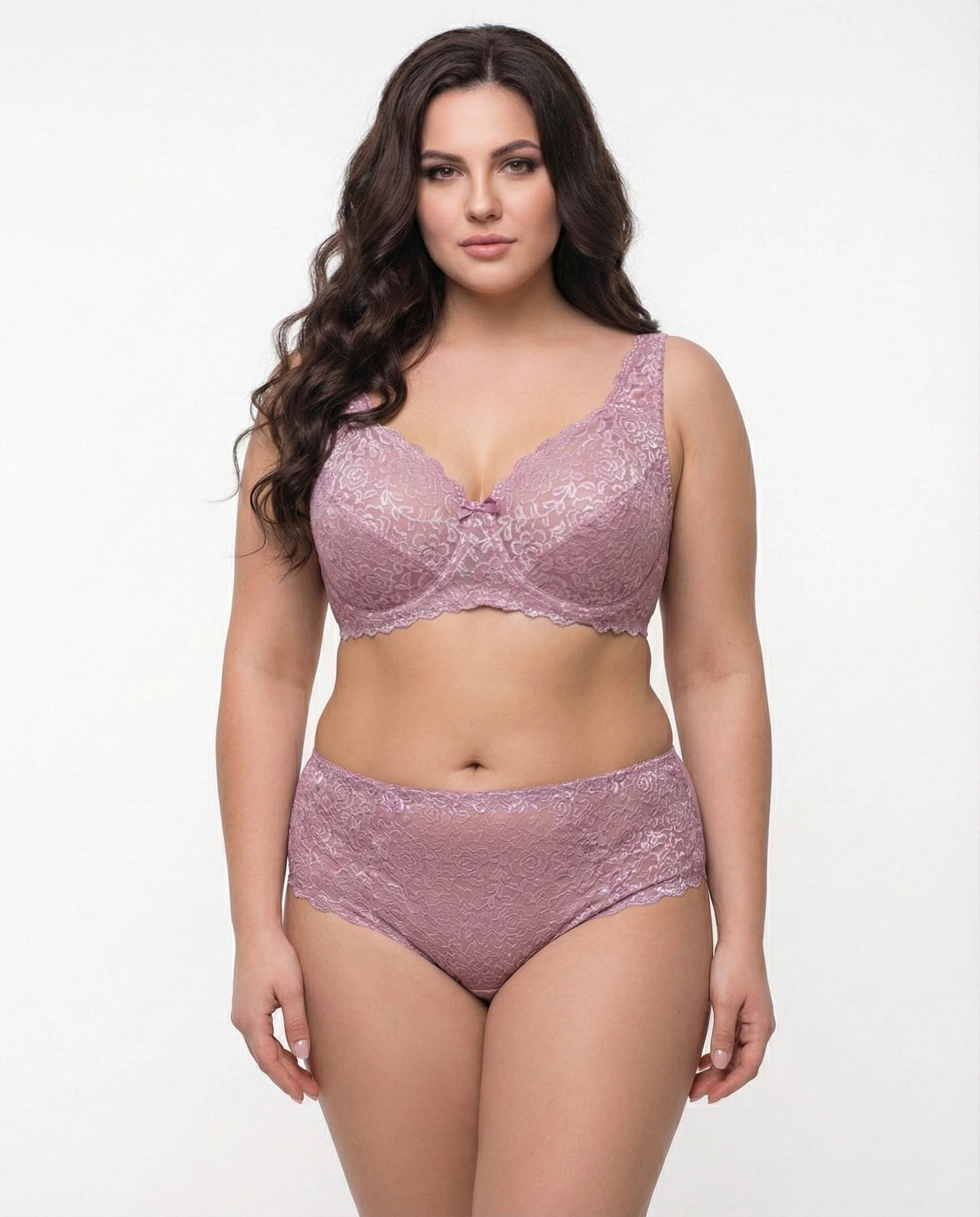 Бюстгальтер з м'якою чашкою Anfen 408-55 пудра 408-55-10