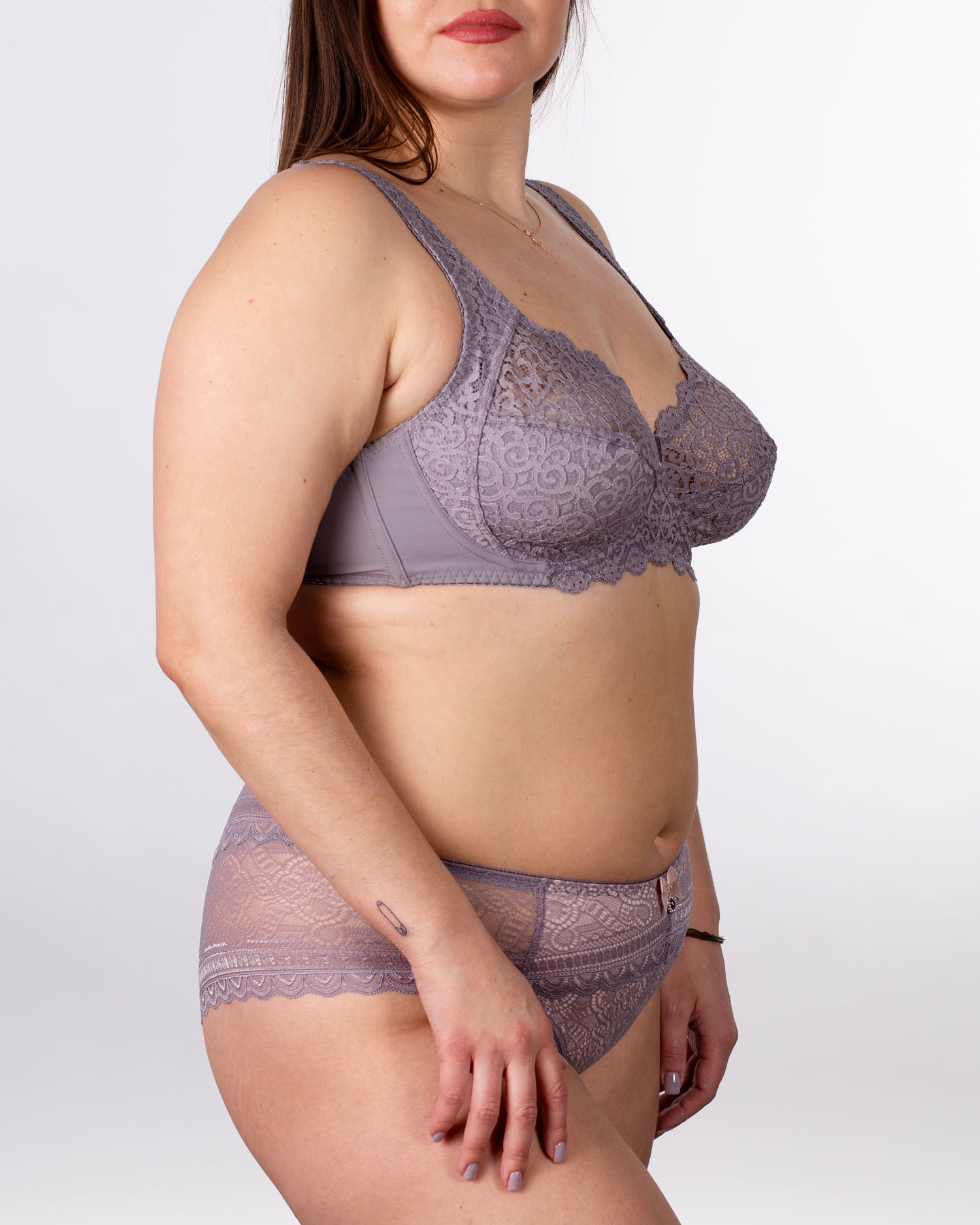 Бюстгальтер з м`якою чашкою Anfen 5-691 сірий 5-691-2