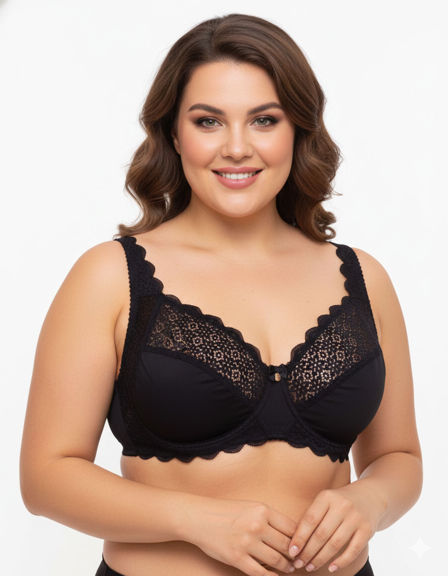 Бюстгальтер з м'якою чашкой Anfen 5-707 чорний 5-707-13