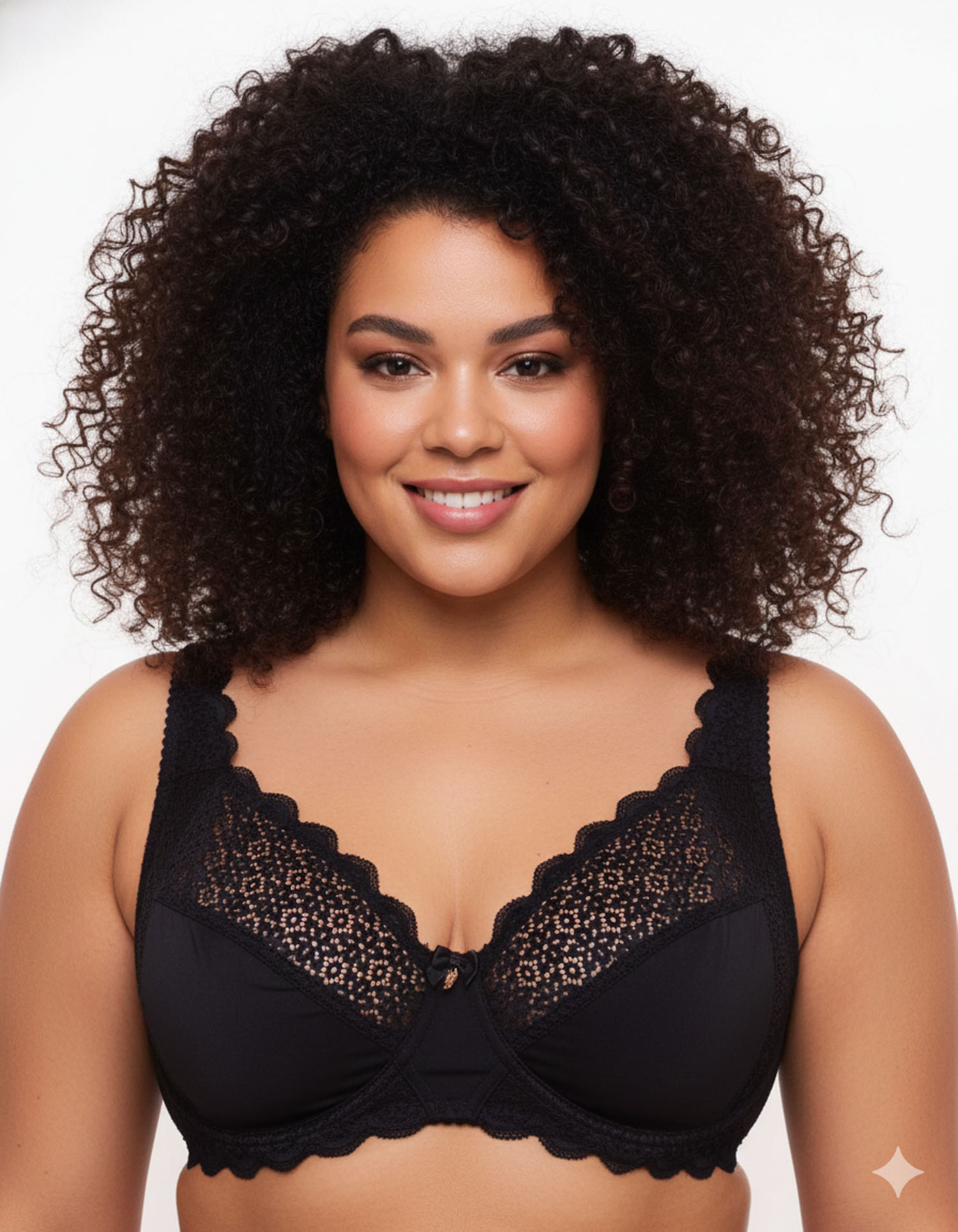 Бюстгальтер з м'якою чашкой Anfen 5-707 чорний 5-707-13