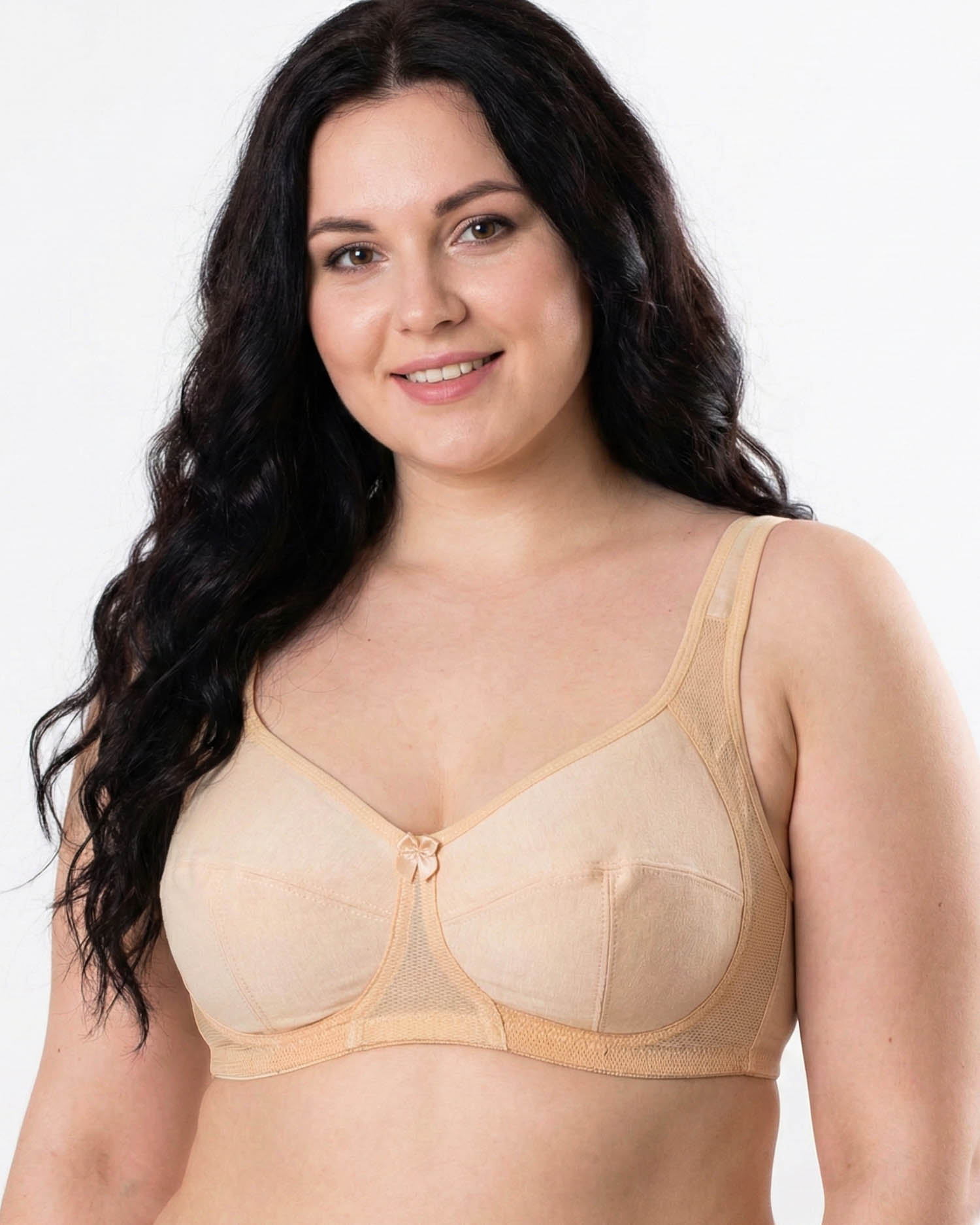 Бюстгальтер без кісточок Jcieema 8682 бежевий 5534-2