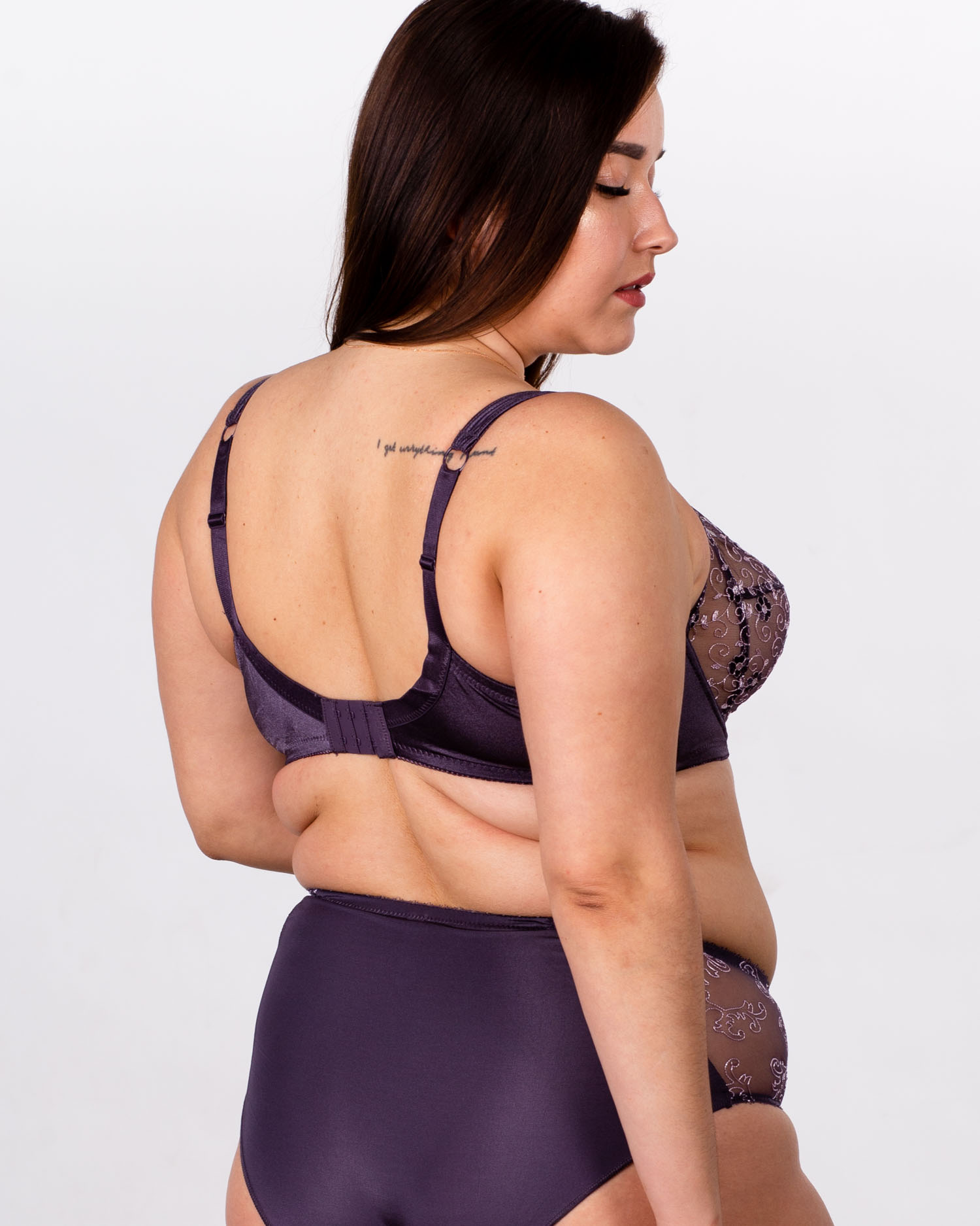 Бюстгальтер з прозорою чашкою Lanny mode 11245 мокко 11245-1