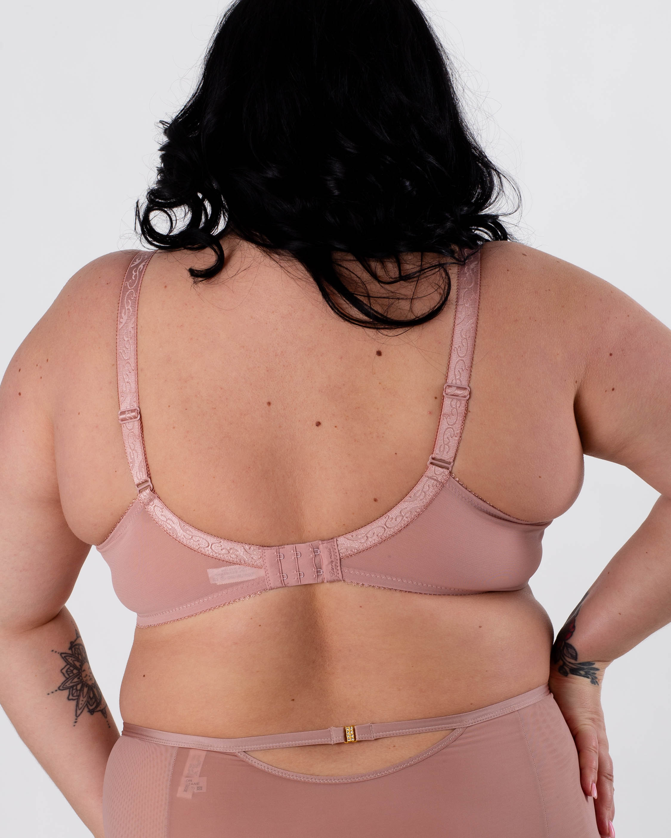 Бюстгальтер з вишивкою Lanny mode 11294 капучіно 11294-5