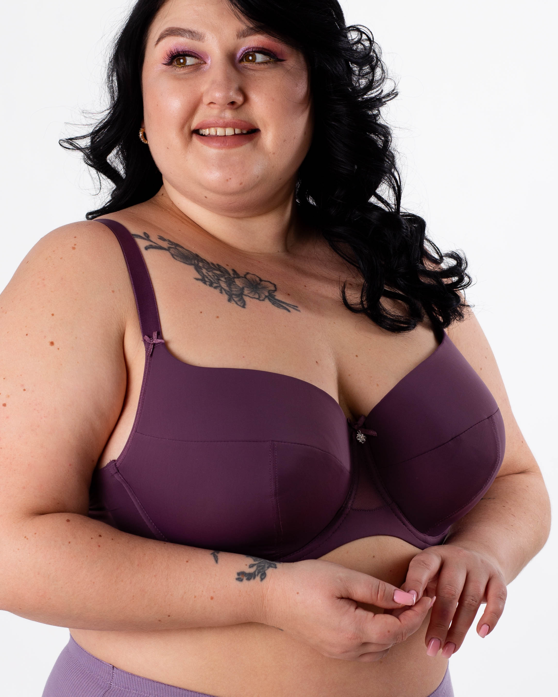 Бюстгальтер гладка чашка на тонкому поролоні Lanny mode 11555 мокко 11555-4