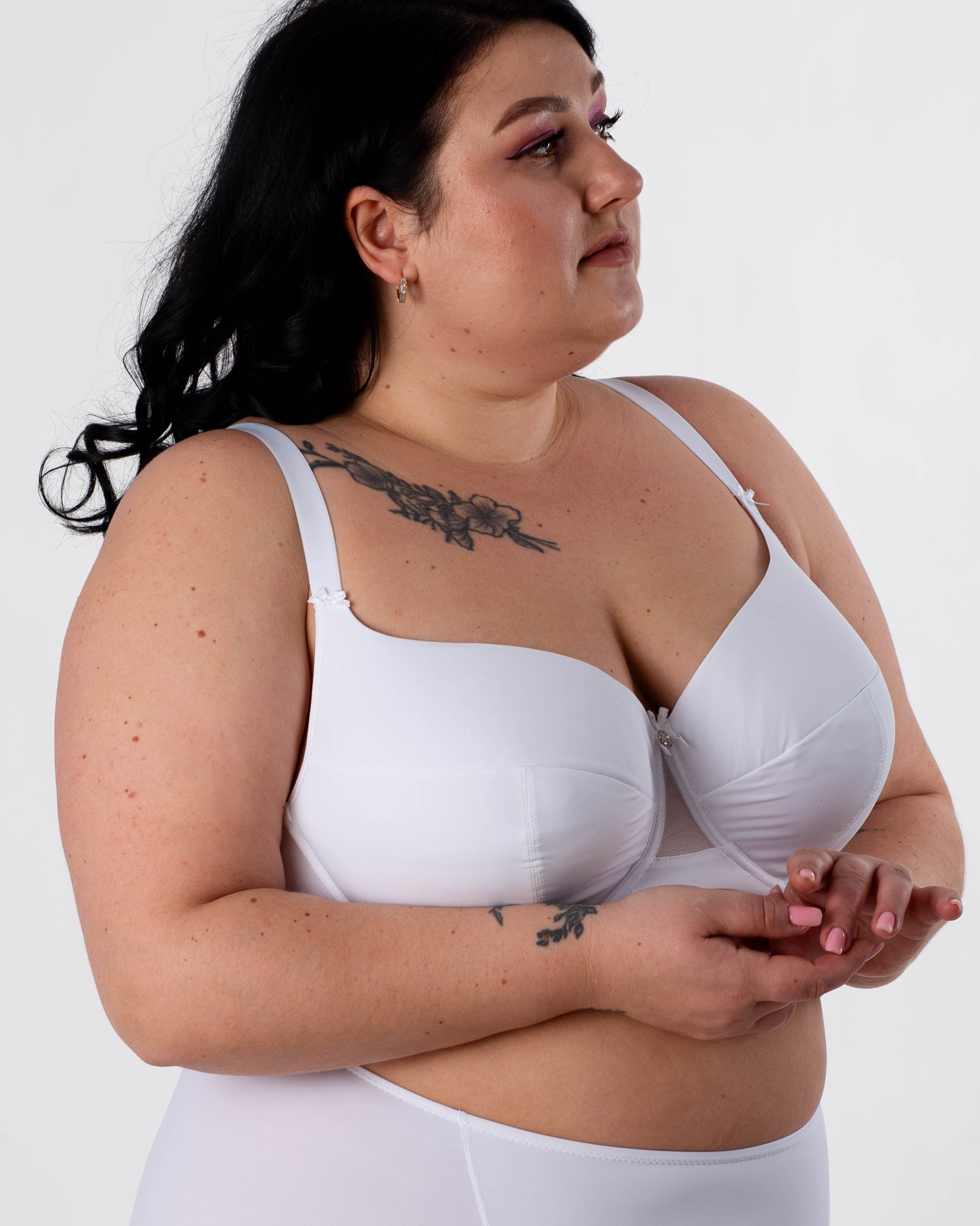 Бюстгальтер гладка чашка на тонкому поролоні Lanny mode  11555 білий 11555-5