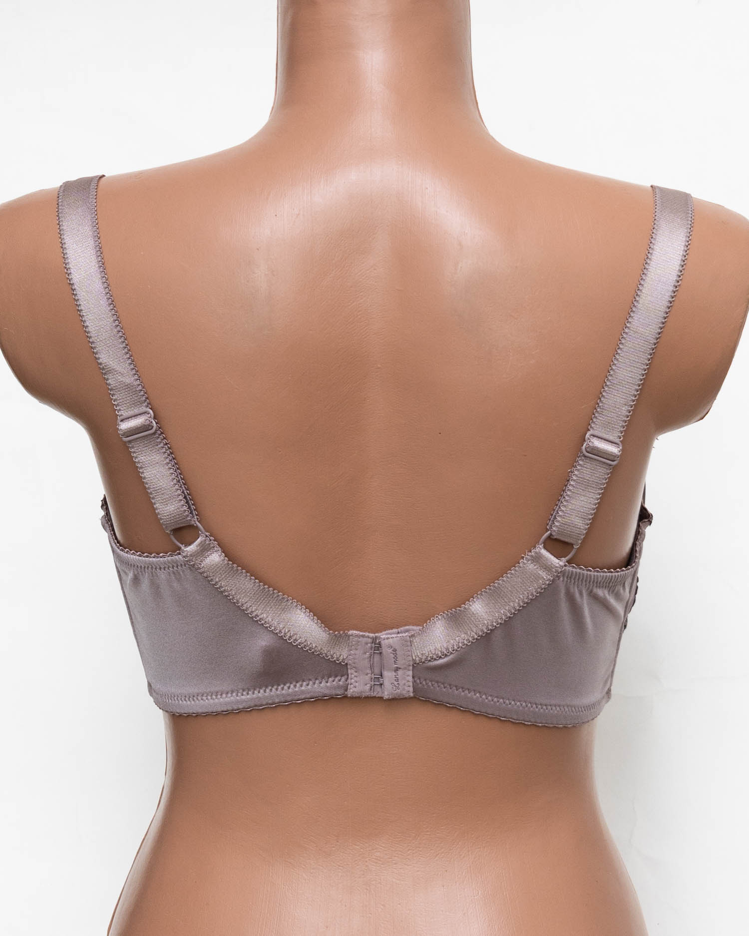 Бюстгальтер Lanny mode атласний з вишивкою 11599 капучіно 11599-4