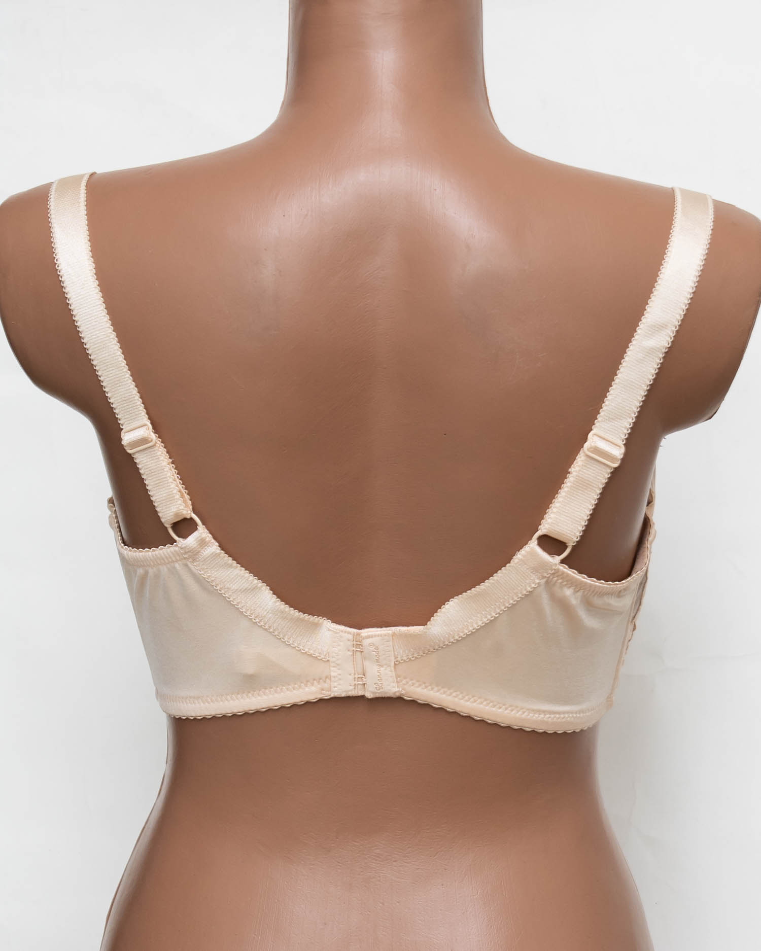 Бюстгальтер Lanny mode атласний з вишивкою 11599 бежевий 11599-6