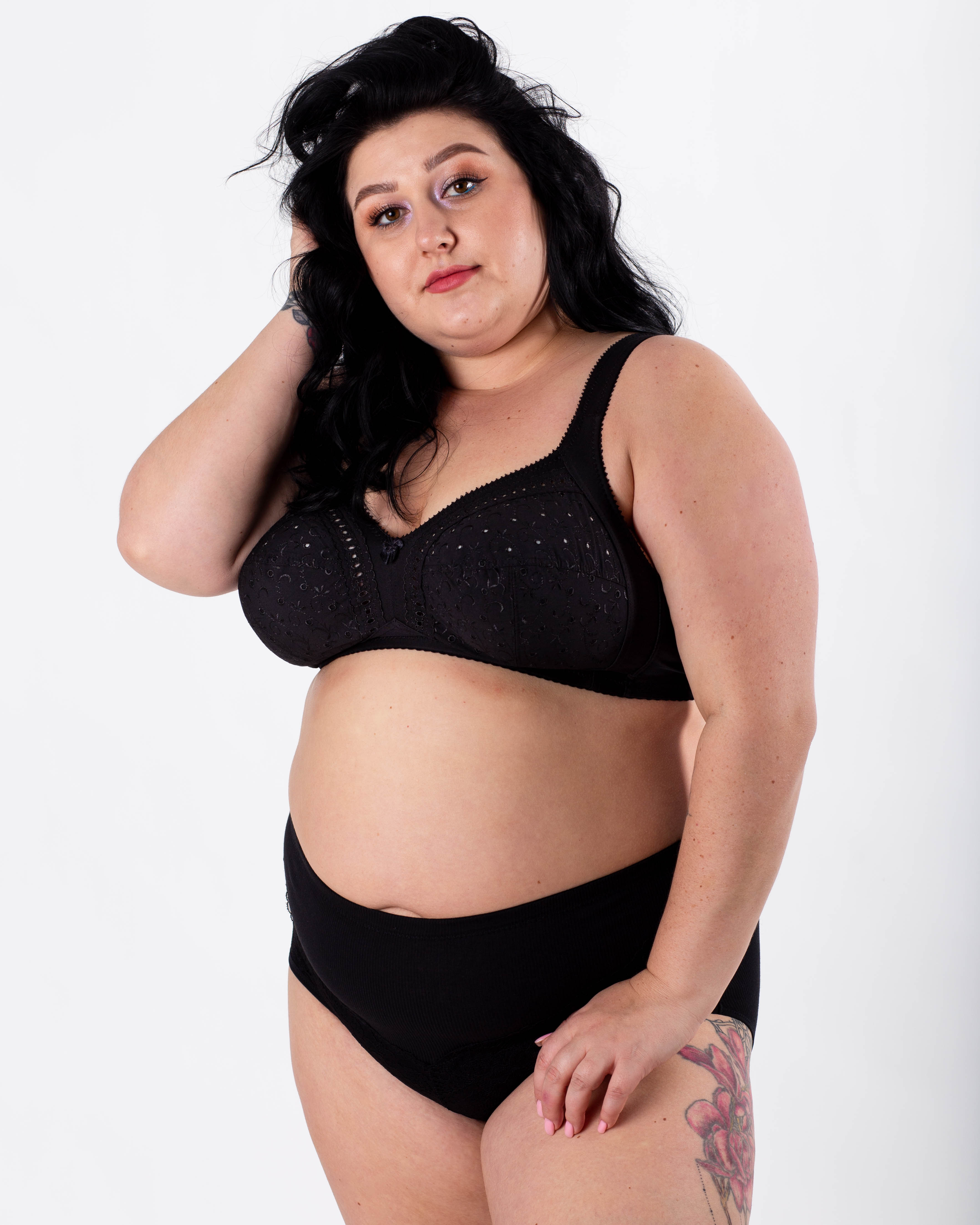 Бюстгальтер без кісточок Lanny mode 11818 чорний 5395-5