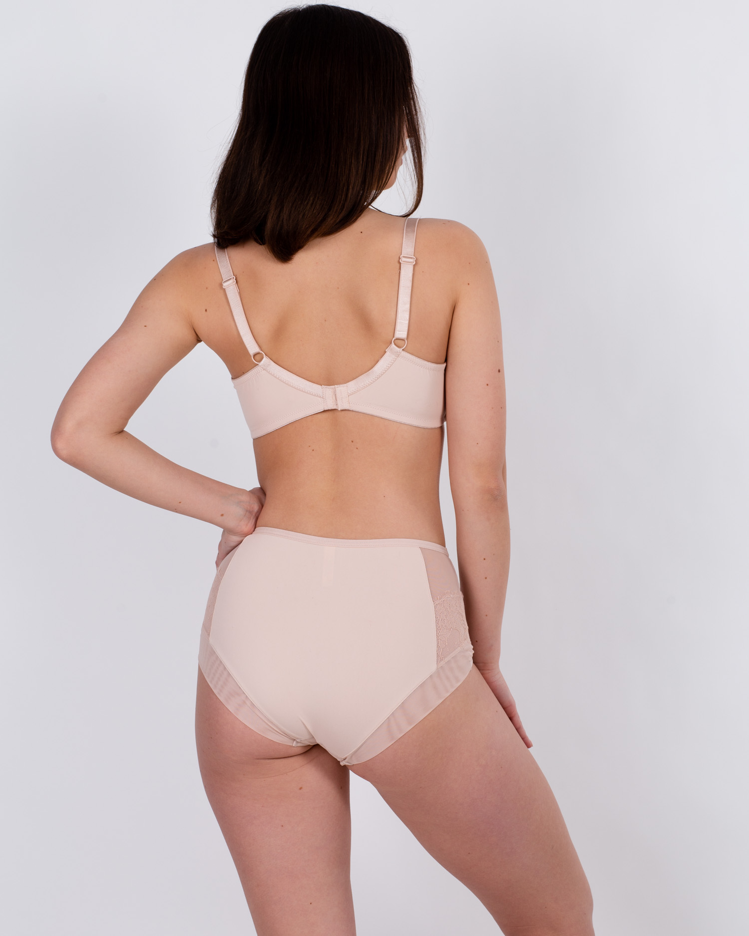 Бюстгальтер мереживний м'яка чашка на тонкому поролоні Lanny mode 11828 капучіно 11828-4