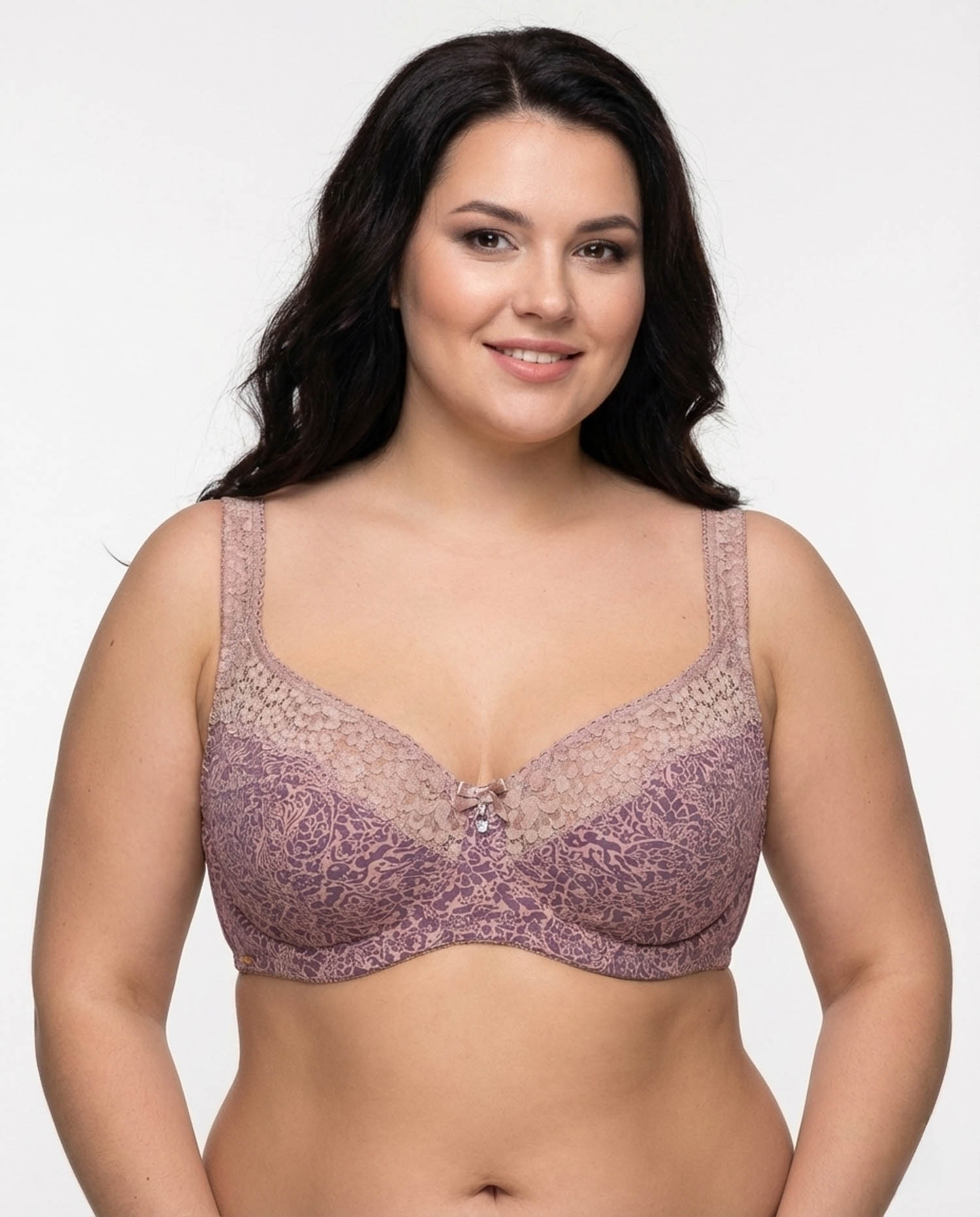 Бюстгальтер бавовняний з м'якою чашкою Lanny mode 11848 капучино 11848-1