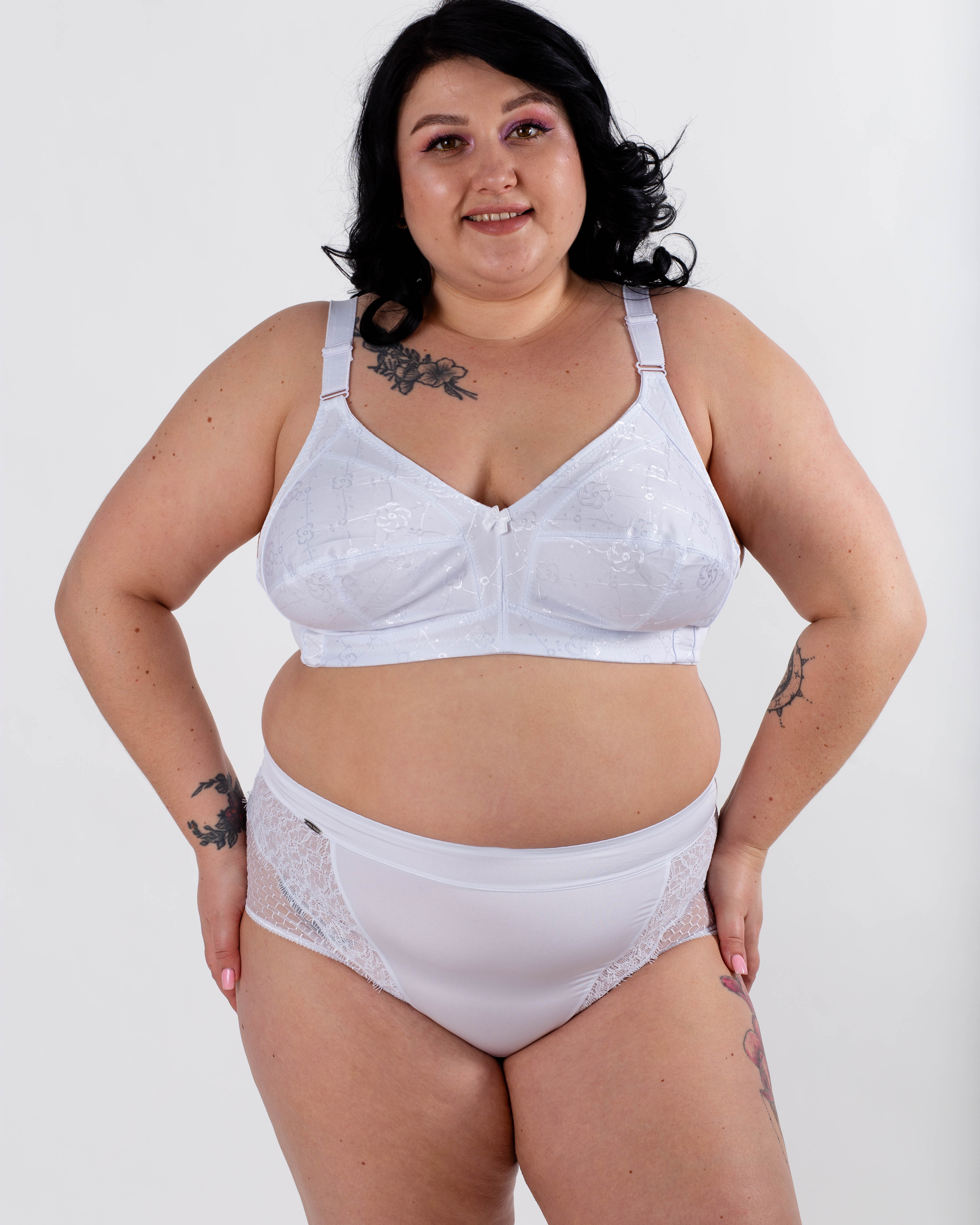 Бюстгальтер без кісточок Luerrose 556 білий 5522-1