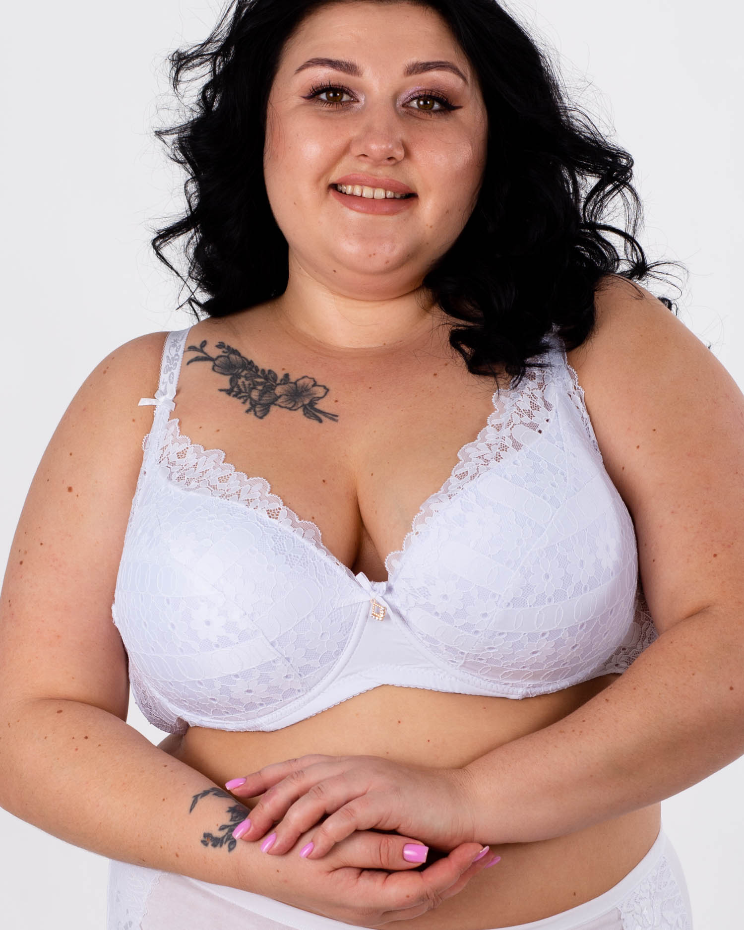 Бюстгальтер поролон  Nadizi 2315 білий 5515-3