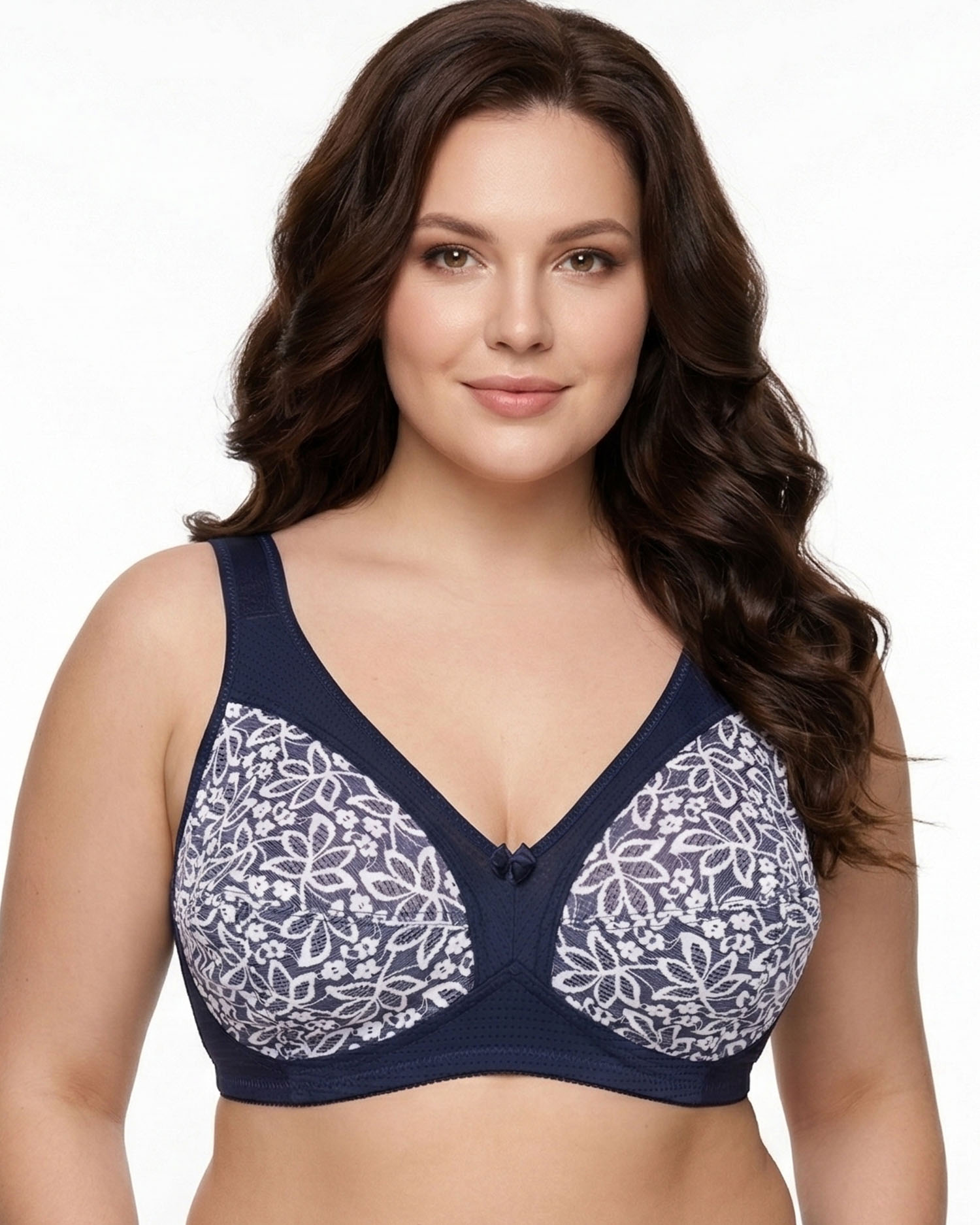 Бюстгальтер без кісточок Sofelinna 11243 синий K5203-6 Бюстгальтер без кісточок Sofelinna 11243 синий K5203-6