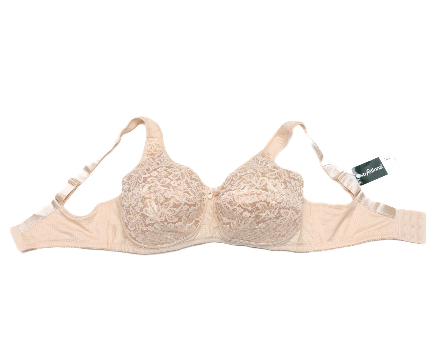 Бюстгальтер без кісточок Sofelinna 11248 бежевий 5255-7
