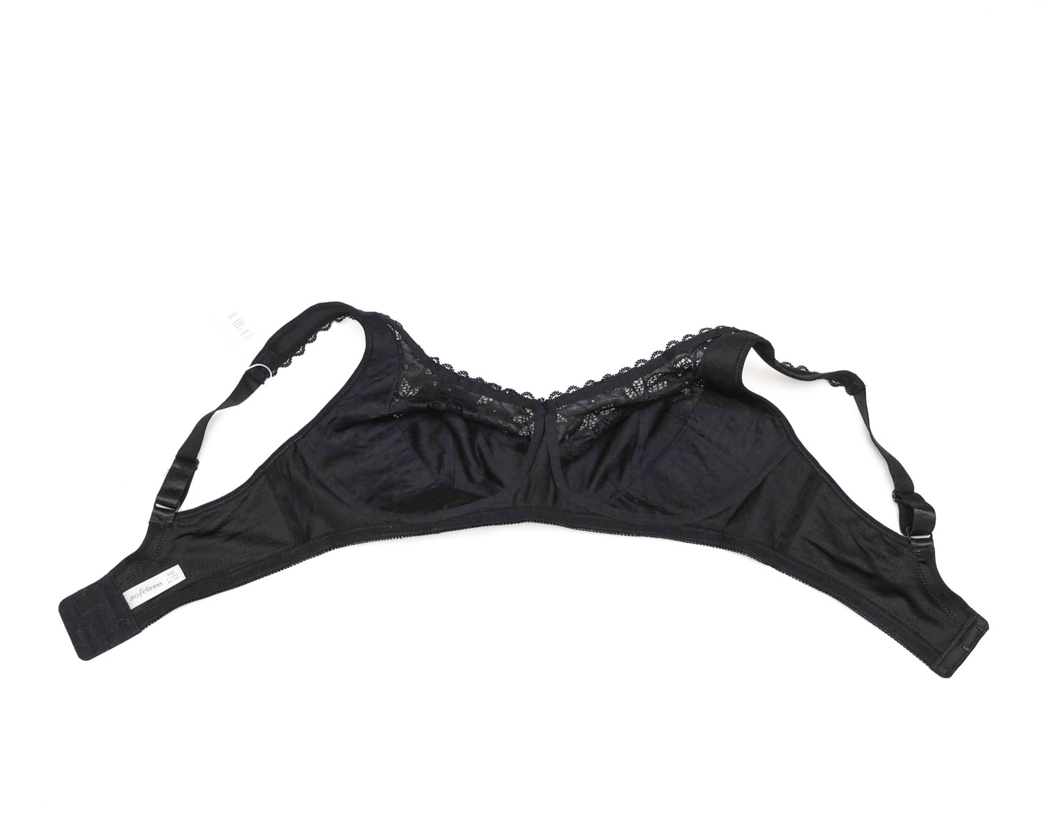 Бюстгальтер без кісточок Sofelinna 11248 чорний 5255-8