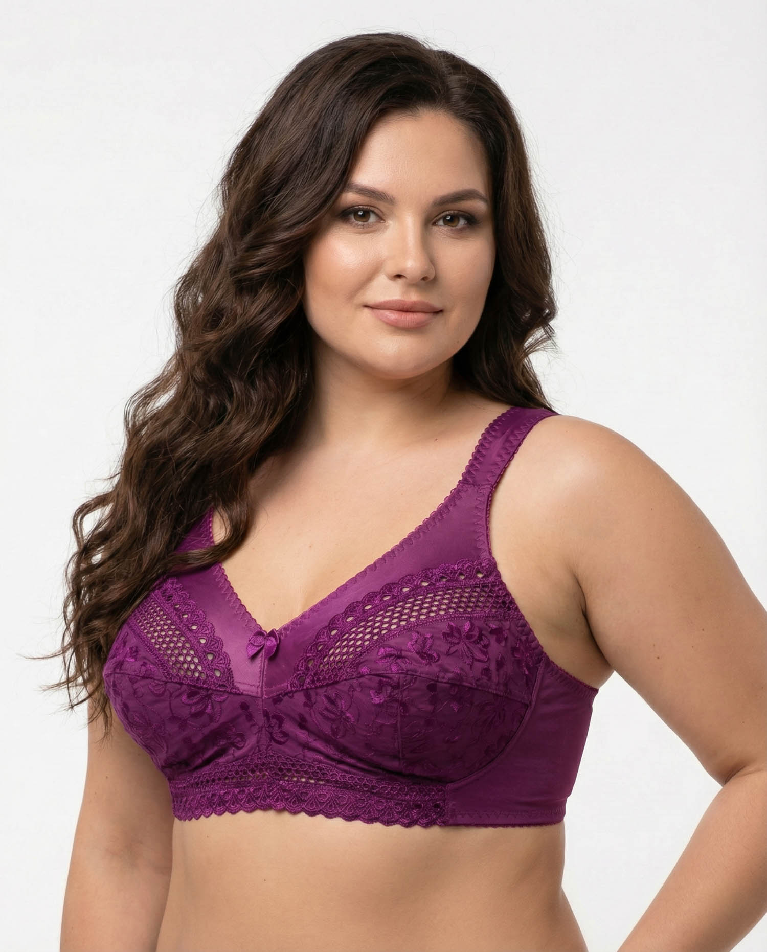 Бюстгальтер м'яка чашка Sofelinna 7082 фіолетовий k5230-2