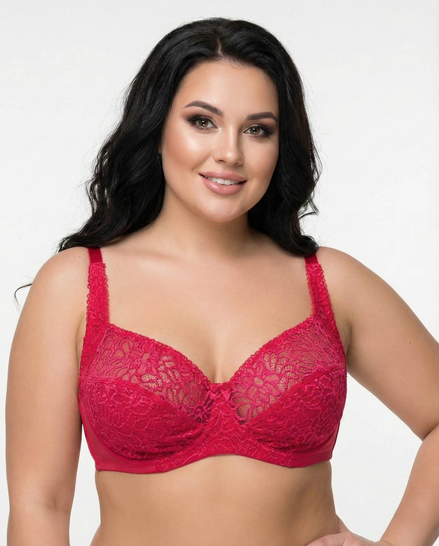 Бюстгальтер м'яка чашка Sofelinna 8310 малиновий k5177-12