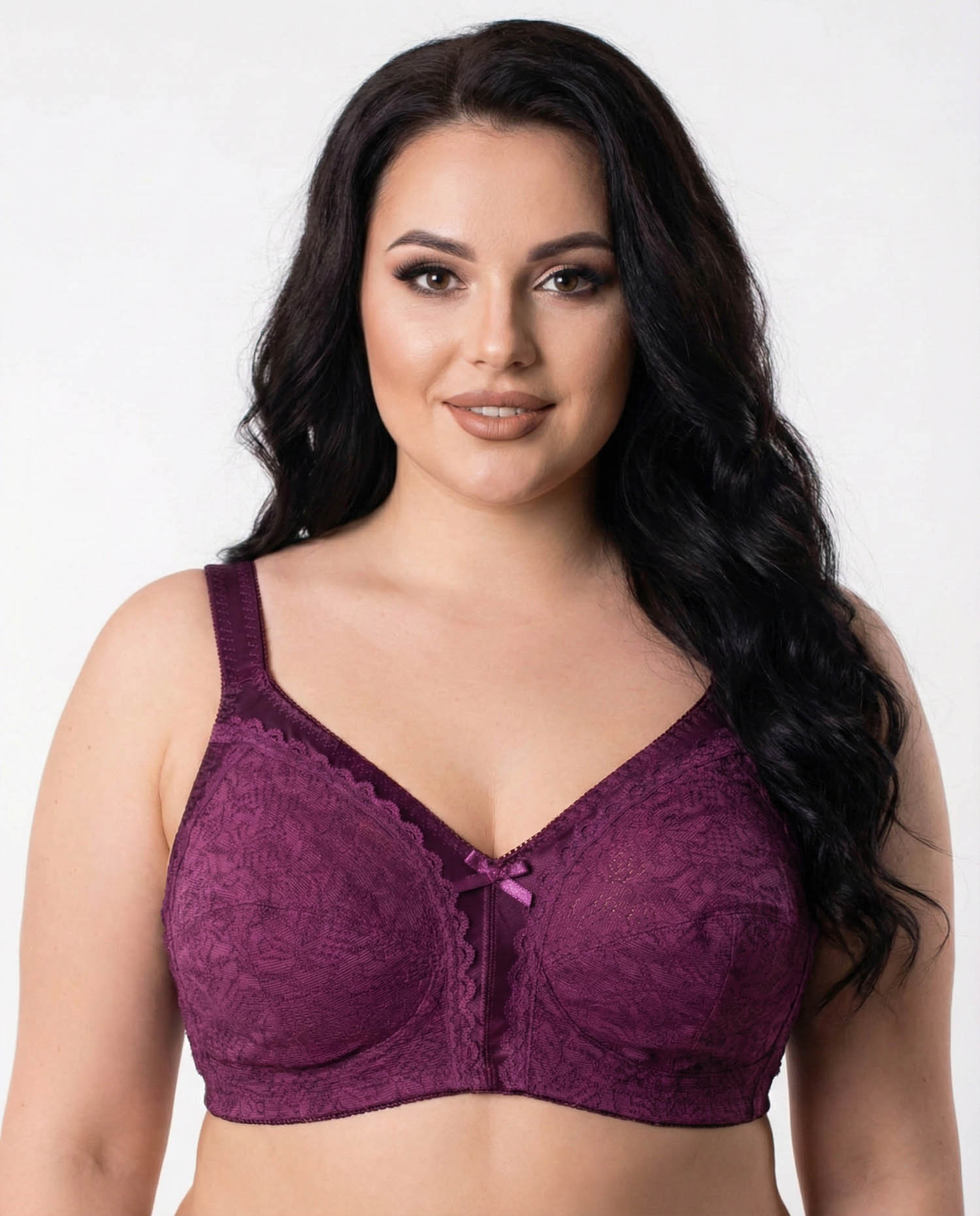 Бюстгальтер без кісточок Sofelinna 8418 марсала 5533-6