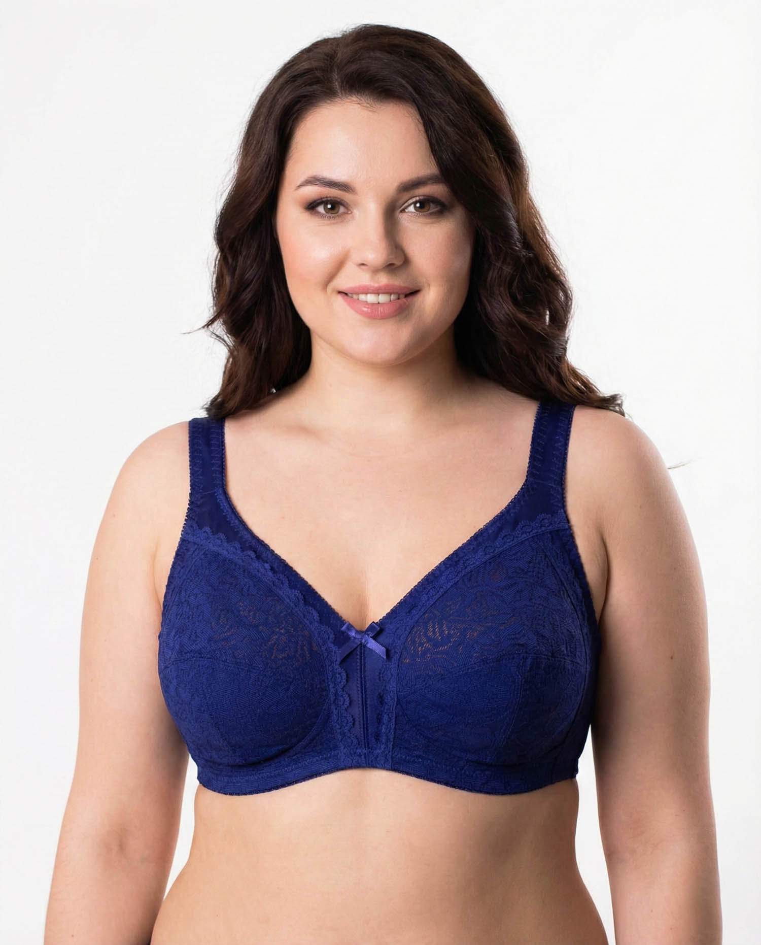 Бюстгальтер без кісточок Sofelinna 8418 синій 5533-5