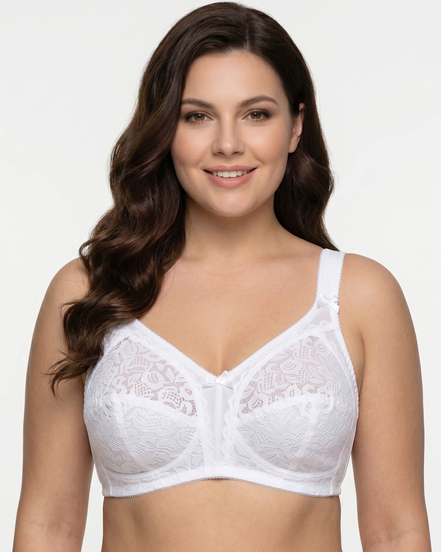 Бюстгальтер без кісточок Sofelinna 8418 білий 5533-1