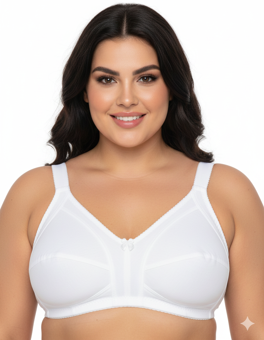 Бюстгальтер без кісточок Susa 810 білий 5400-3