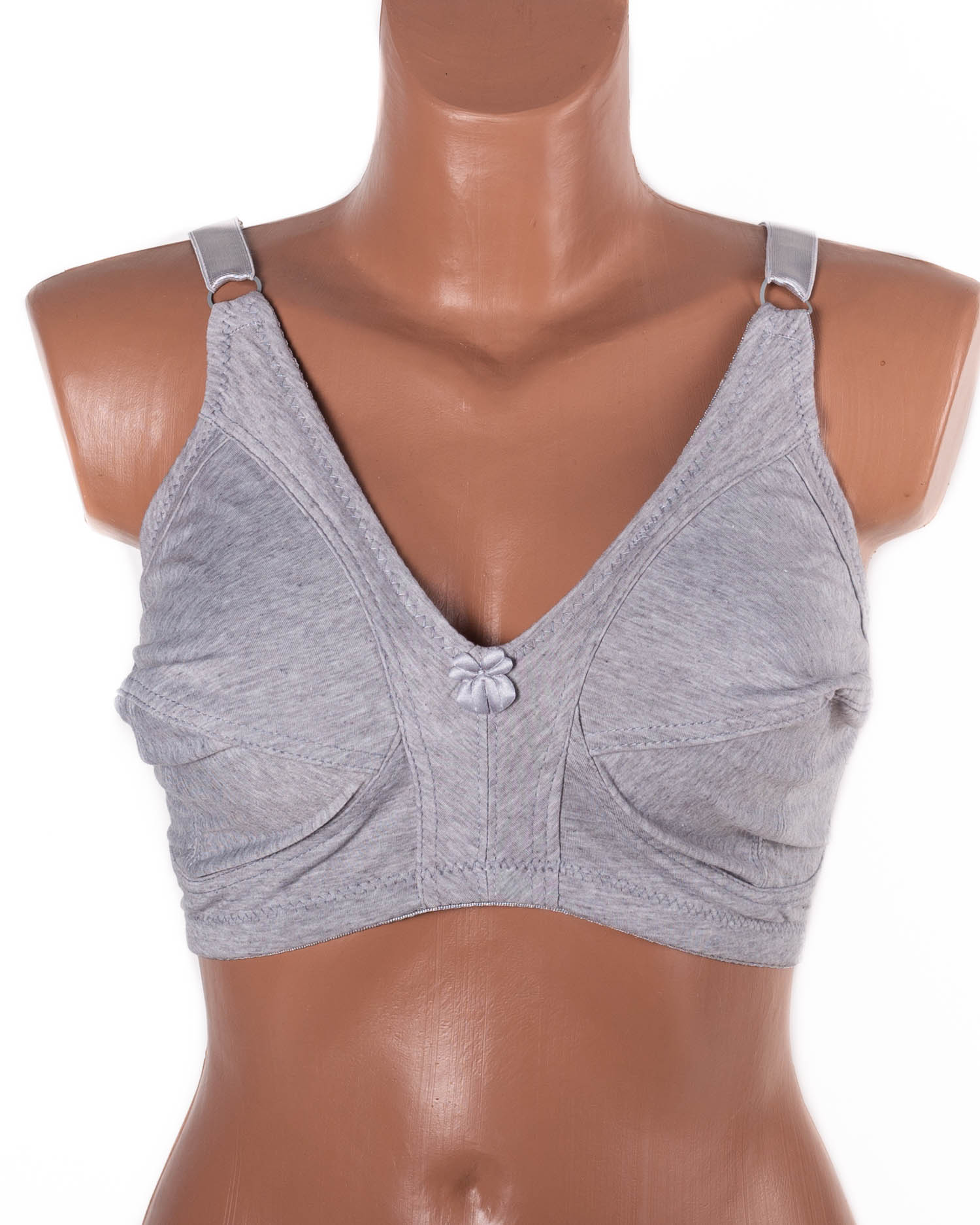 Бюстгальтер без кісточок Susa 810 сірий 5400-2