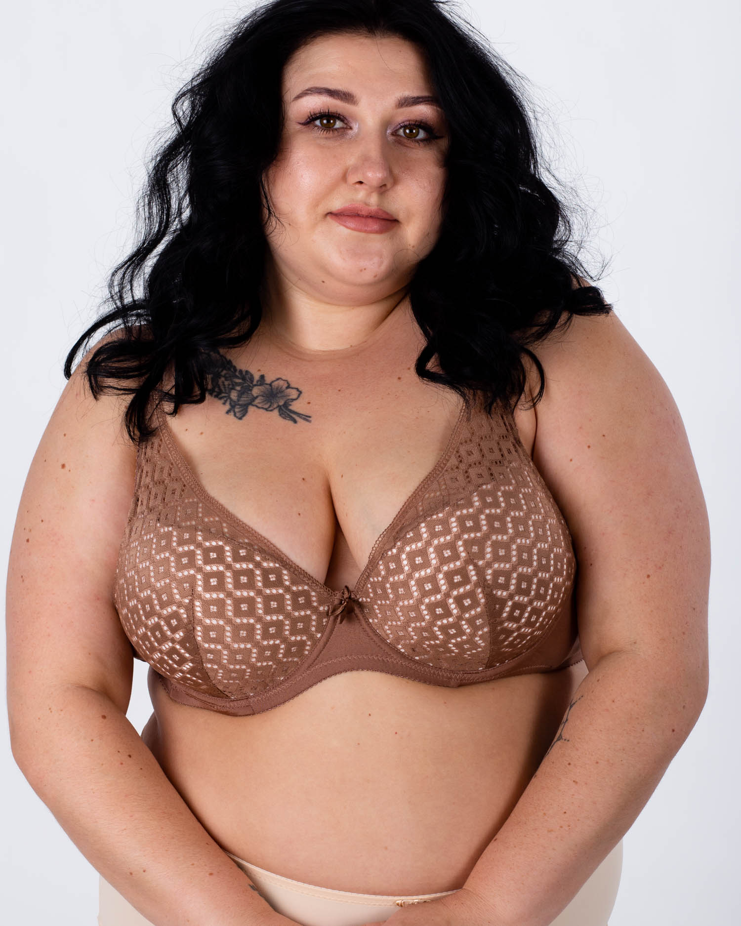 Бюстгальтер поролон  Weiyesi 8358 коричневий 5511-3