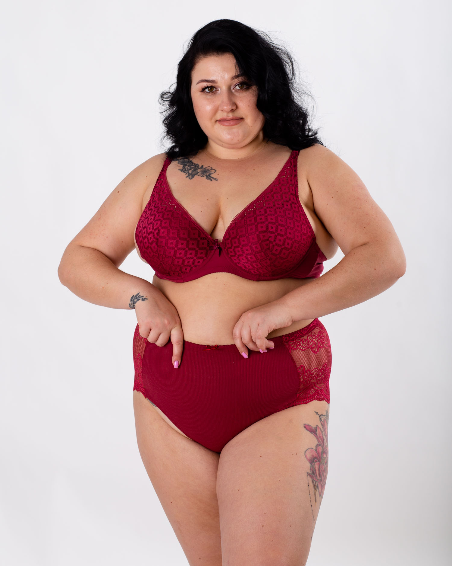 Бюстгальтер поролон  Weiyesi 8358  бордовий 5511-1