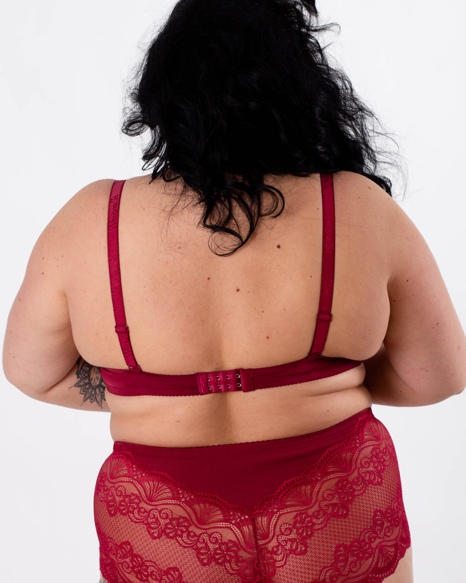 Бюстгальтер поролон  Weiyesi 8358  бордовий 5511-1