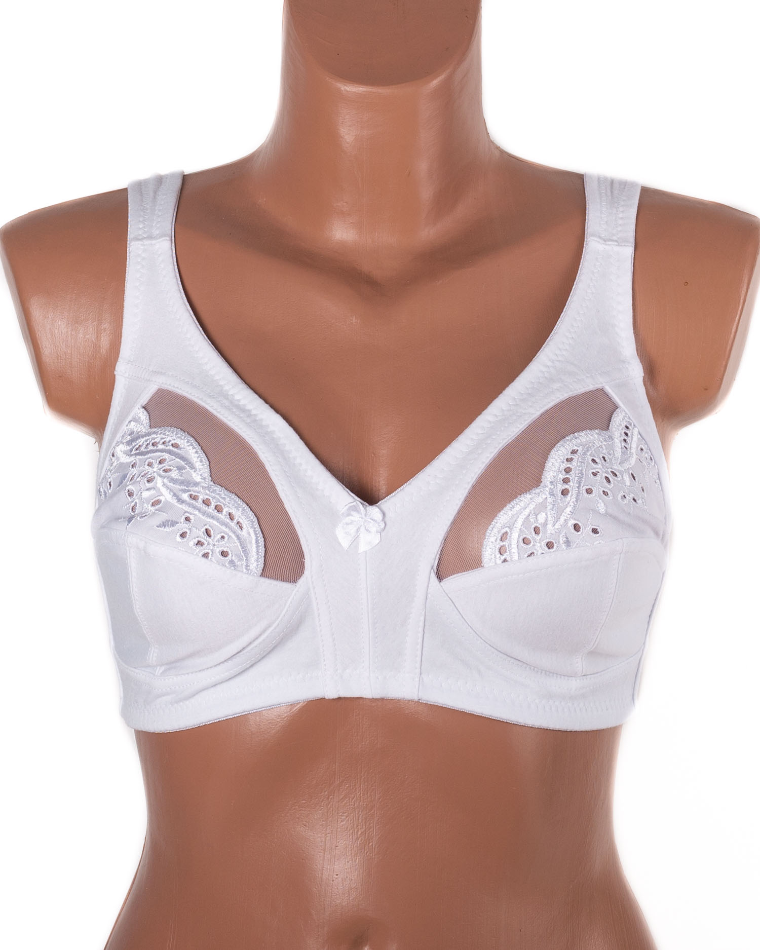 Бюстгальтер без кісточок Jcieema 8681 білий 5394-2