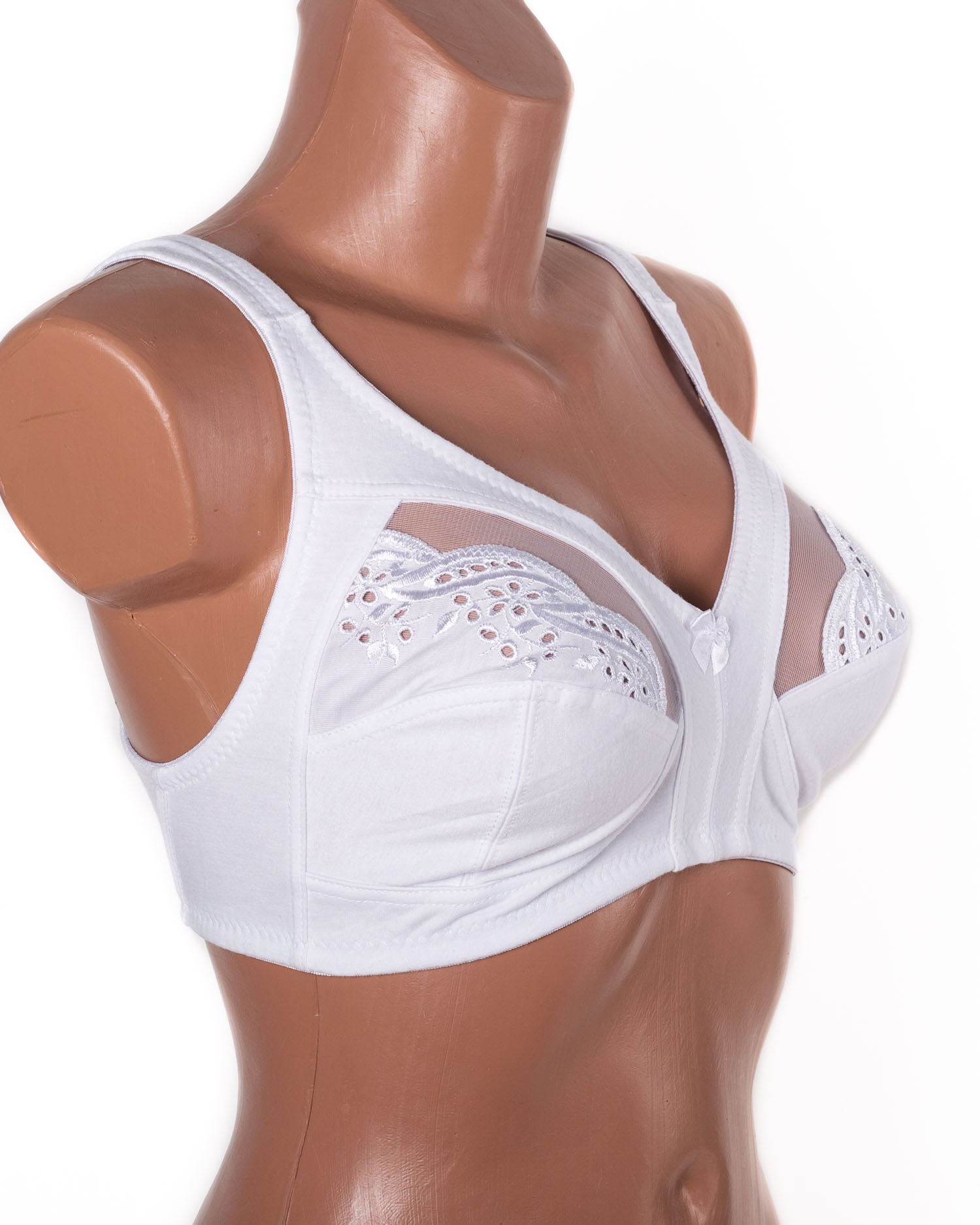 Бюстгальтер без кісточок Jcieema 8681 білий 5394-2