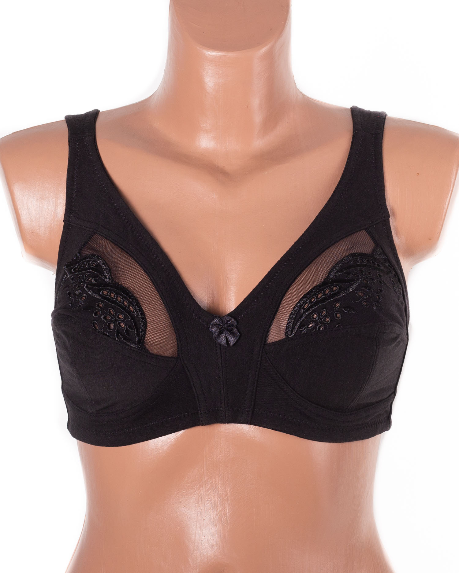 Бюстгальтер без кісточок Jcieema 8681 чорний 5394-3