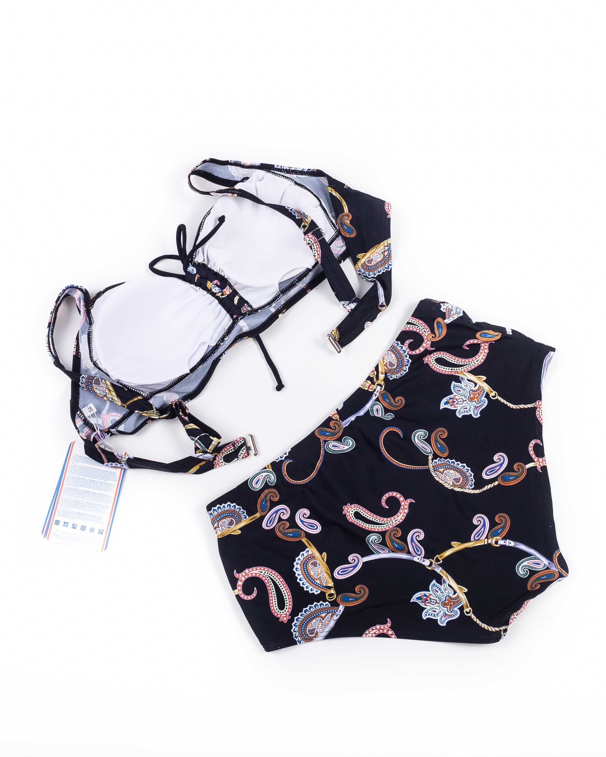 Купальник роздільний м'яка чашка з поролоновою вставкою Samegame 619 чашка С різнокольоровий 1011-2