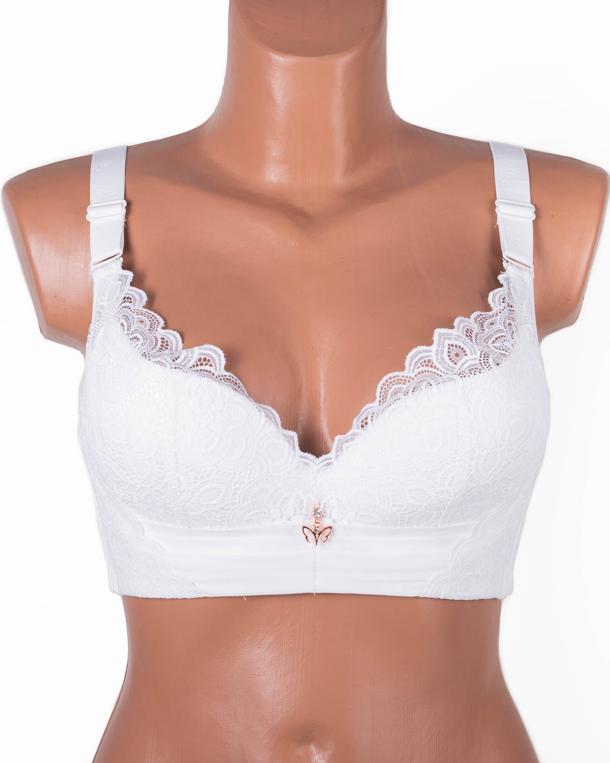 Бюстгальтер формова чашка з широкою спинкою Люся 8126 білий 5438-1