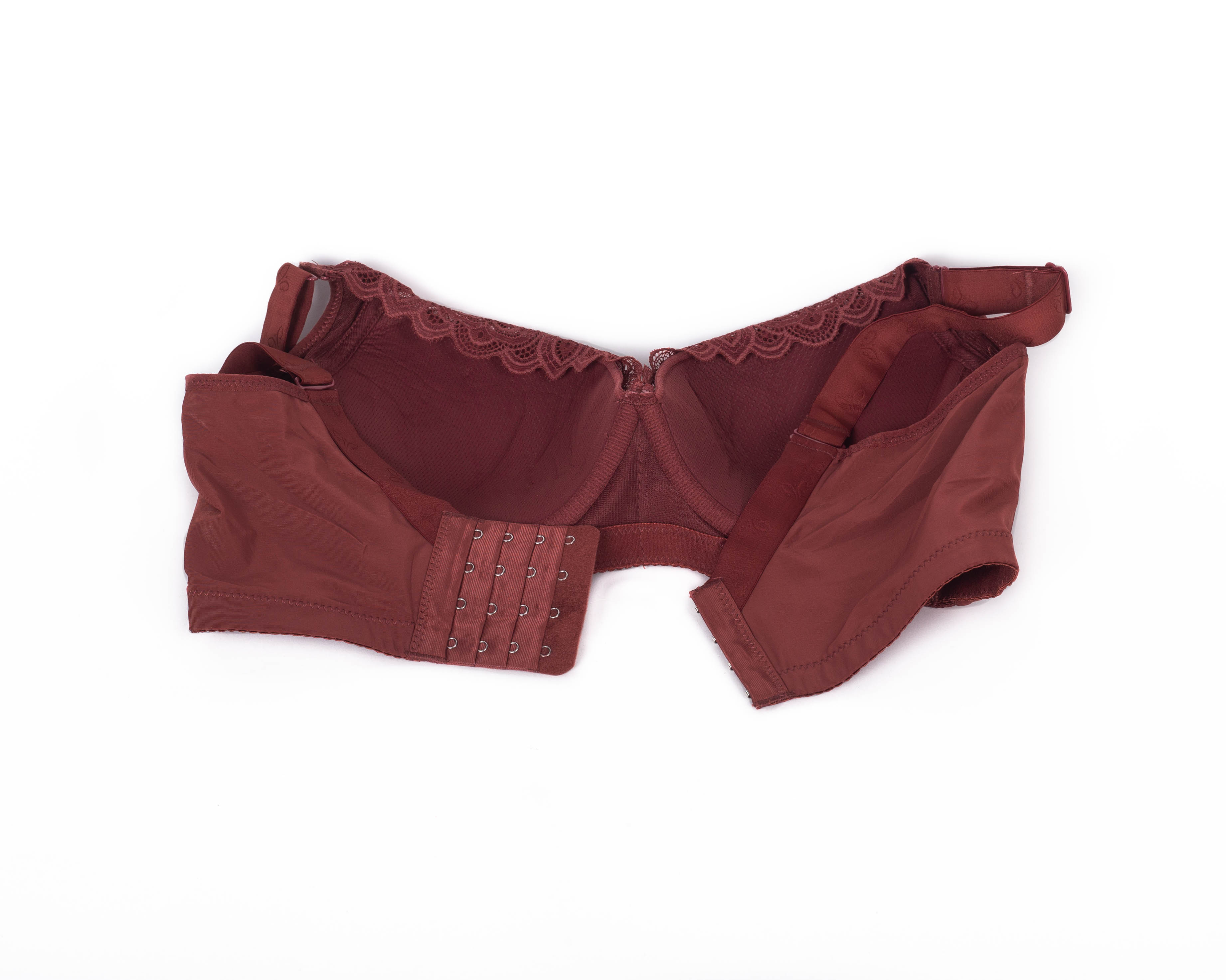 Бюстгальтер без кісточок формова чашка з широкою спинкою Люся 8126 коричневий 5438-5