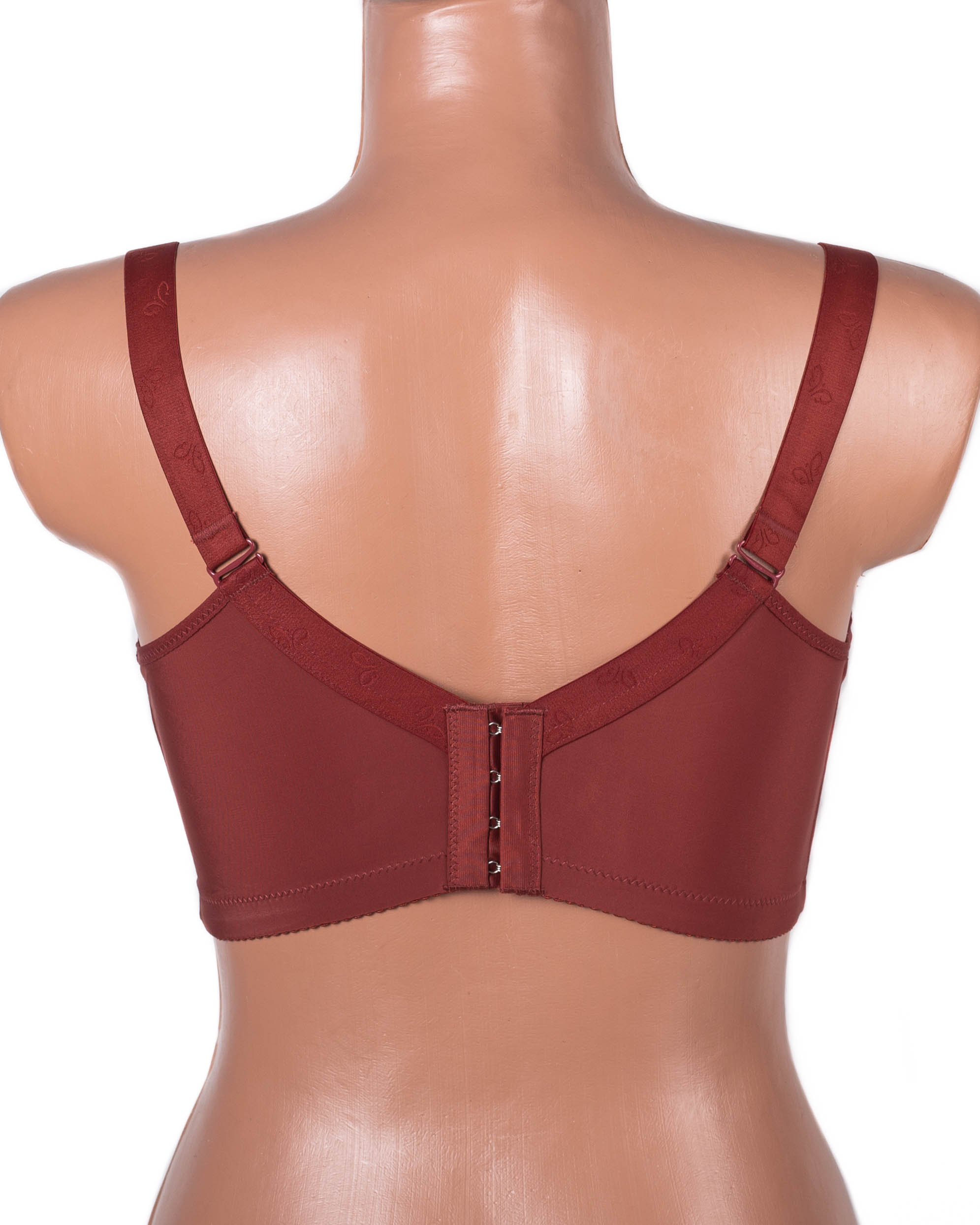 Бюстгальтер без кісточок формова чашка з широкою спинкою Люся 8126 коричневий 5438-5